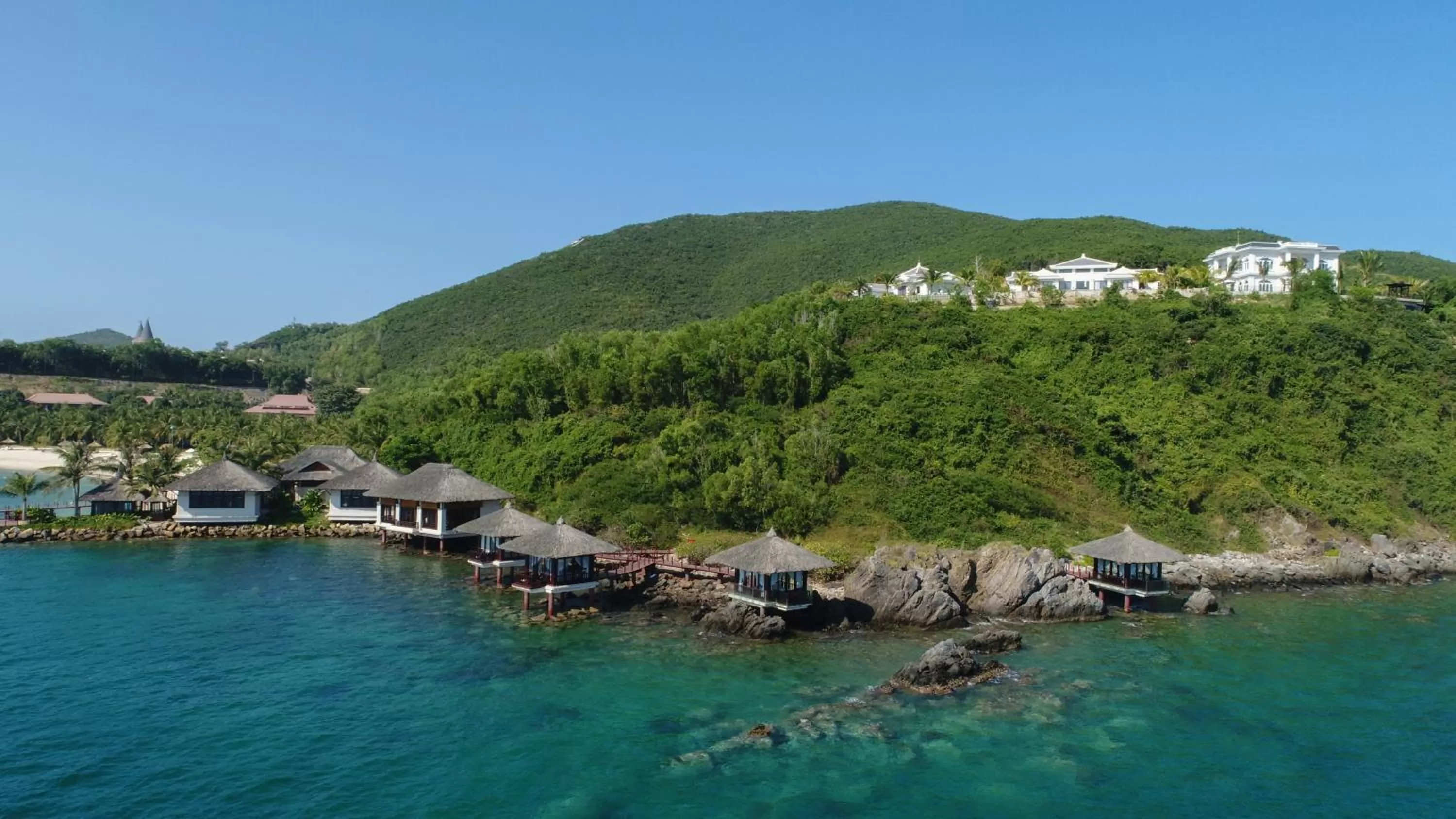 Bird's eye view in Vinpearl Luxury Nha Trang