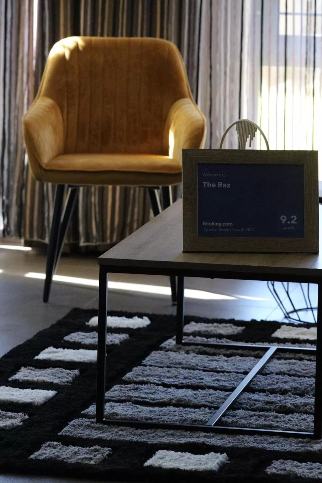 Seating area in The Raz