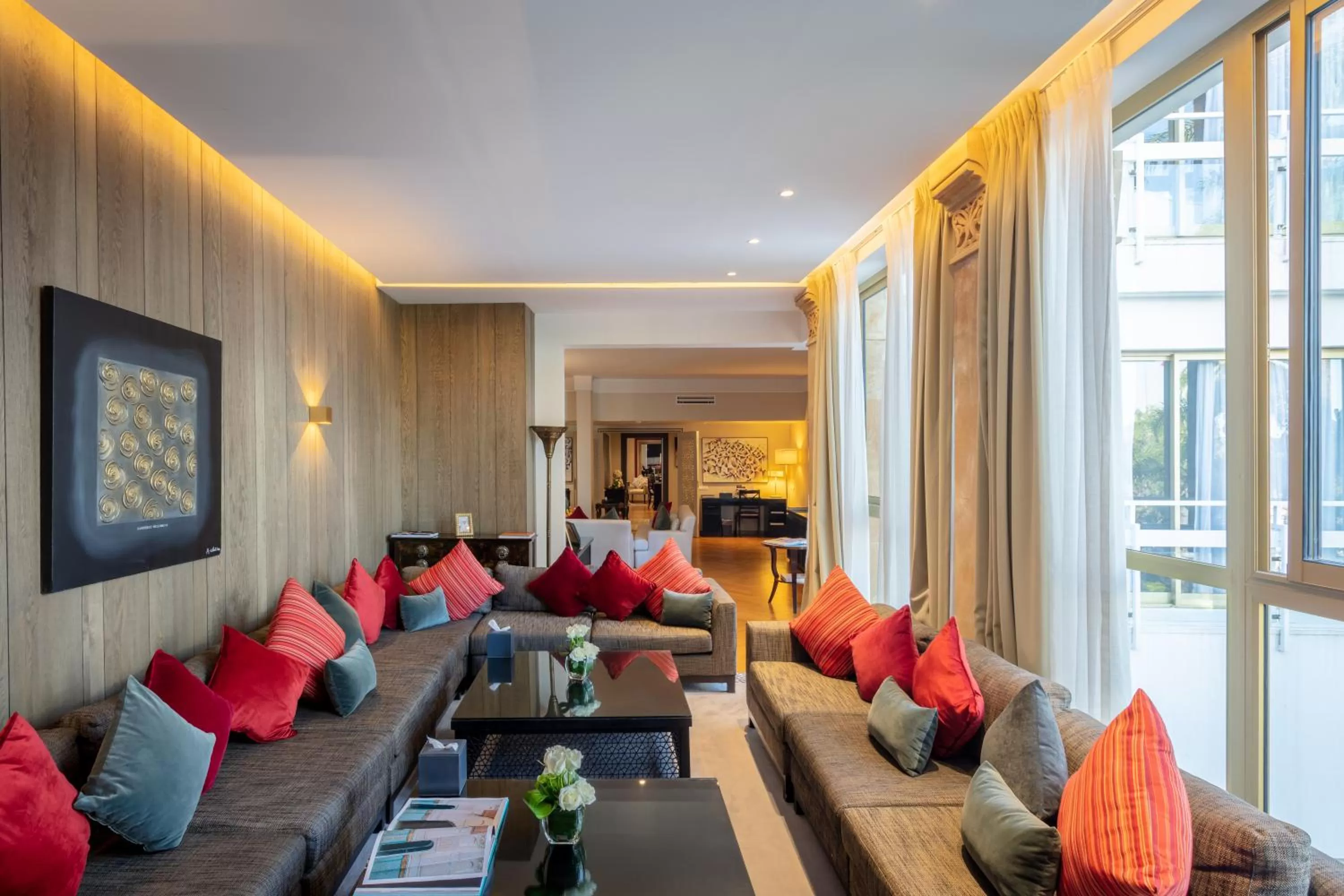 TV and multimedia in La Tour Hassan Palace