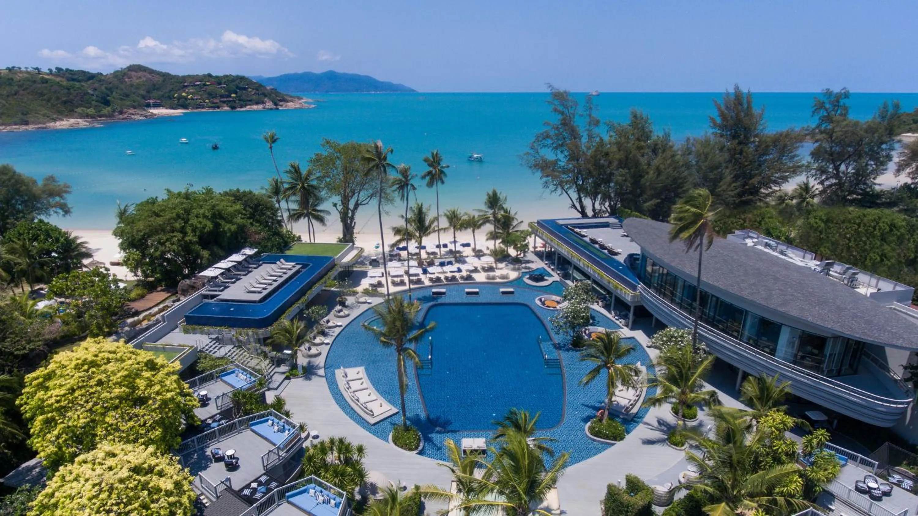 Bird's eye view in Melia Koh Samui