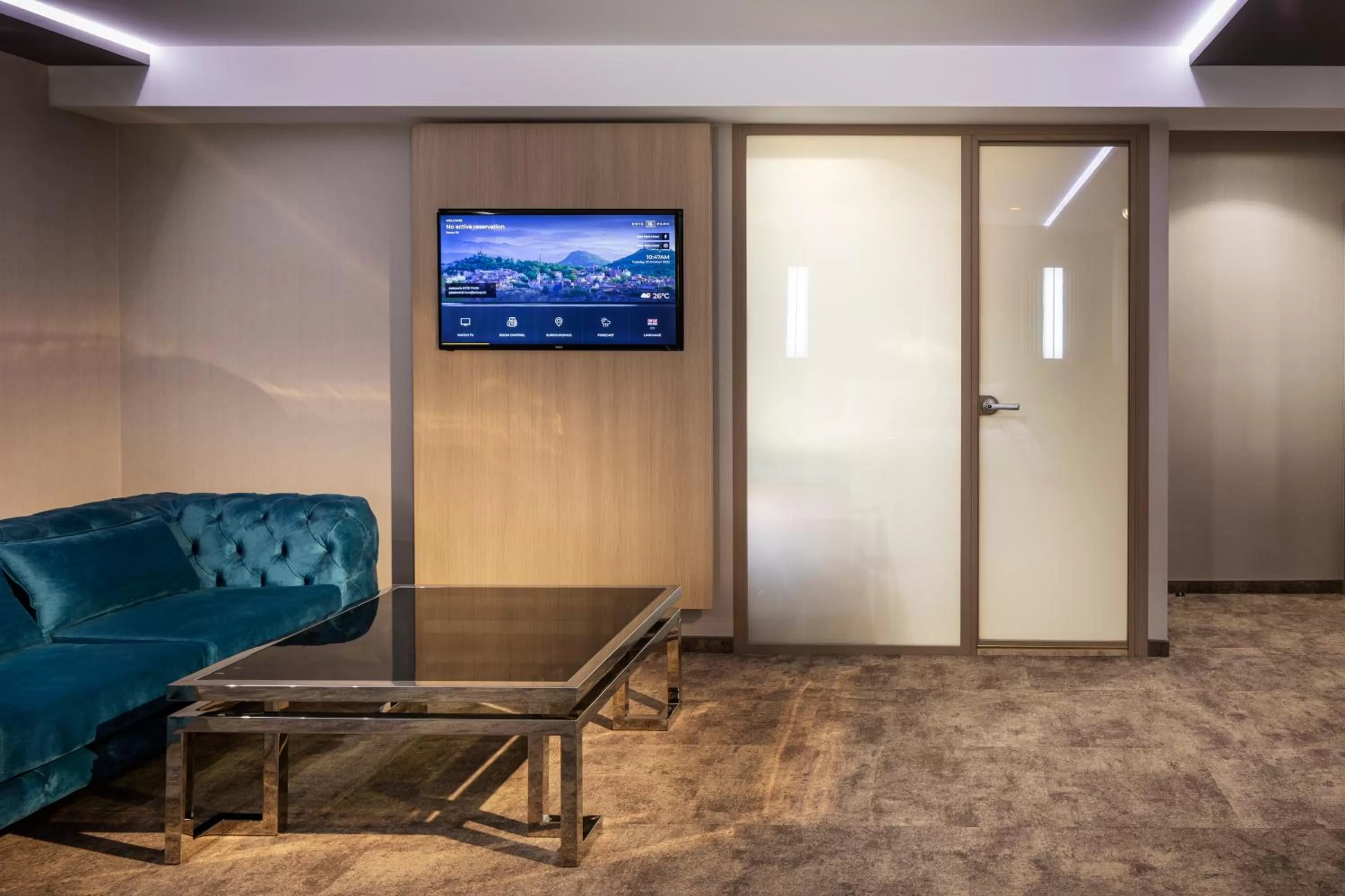 Bedroom in -- ESTE PARK HOTEL -- part of Urban Chic Luxury Design Hotels - Parking & Compliments - next to Shopping & Dining Mall Plovdiv