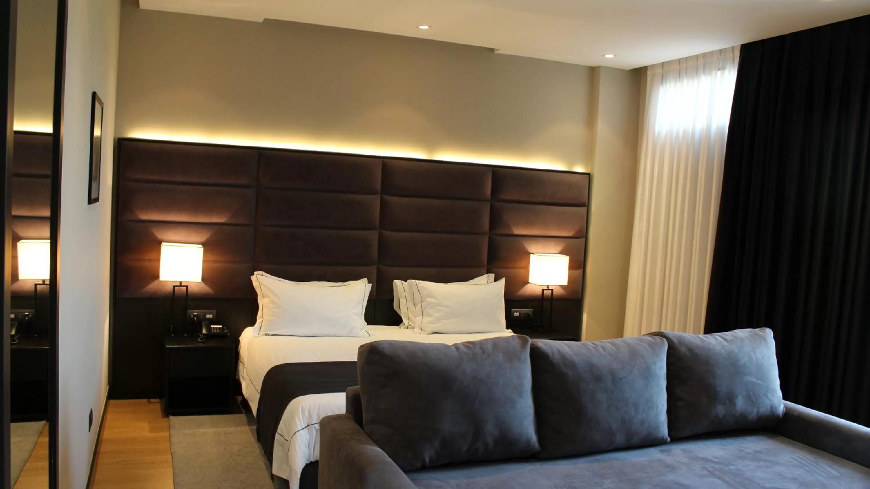 Bed in Privilege Hotel & Spa