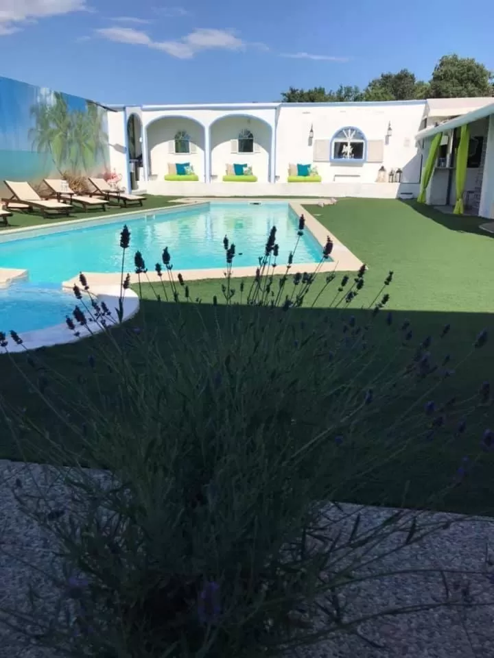 Swimming Pool in Lady Hamilton B&B