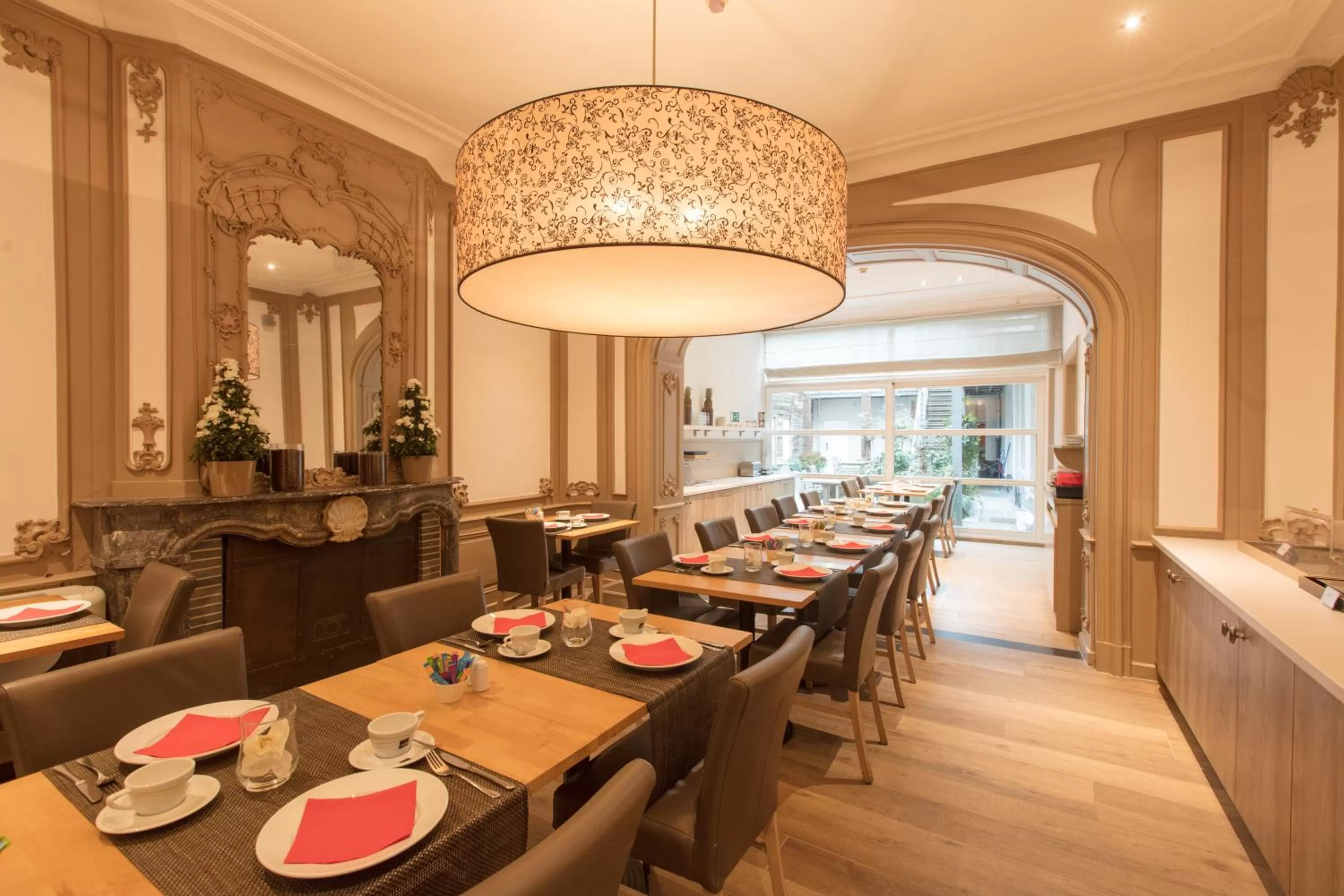 Buffet breakfast in Hotel de Flandre Ghent