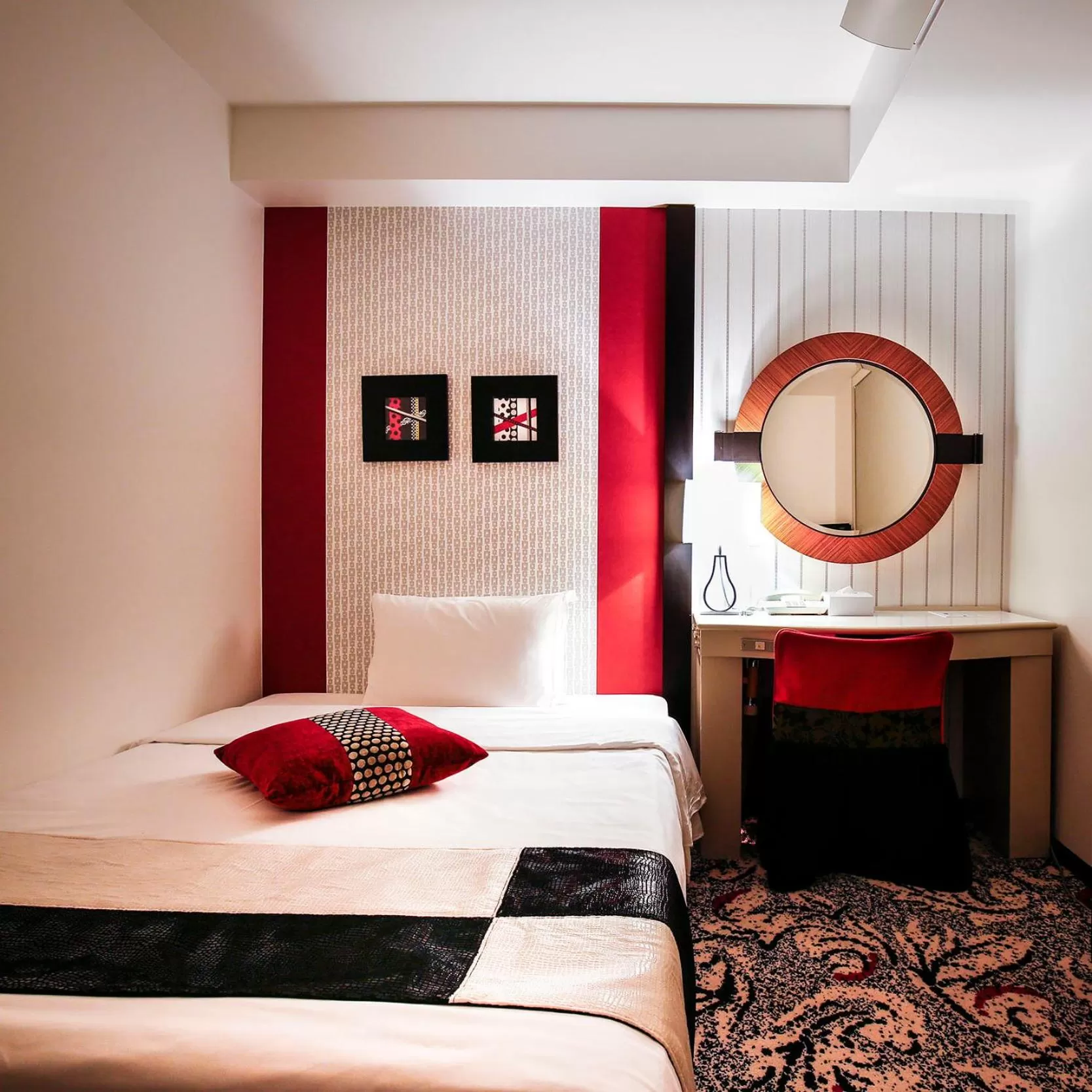 Bed in New Otani Inn Tokyo