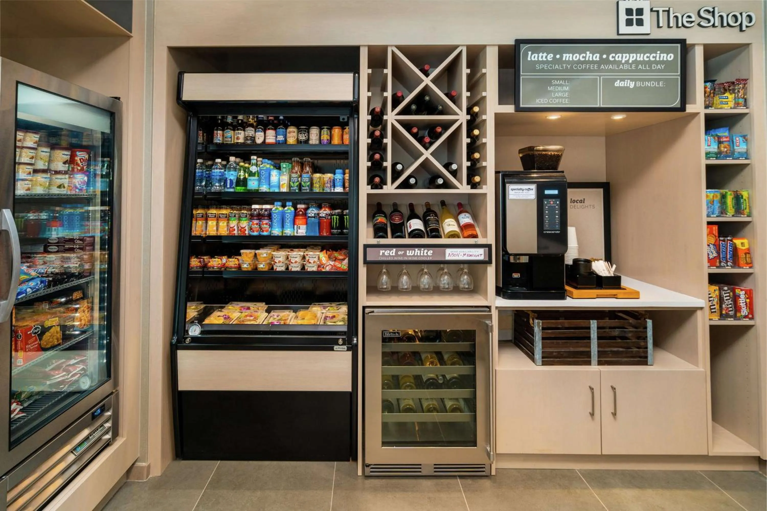 On-site shops in Hilton Garden Inn Cedar Park Austin