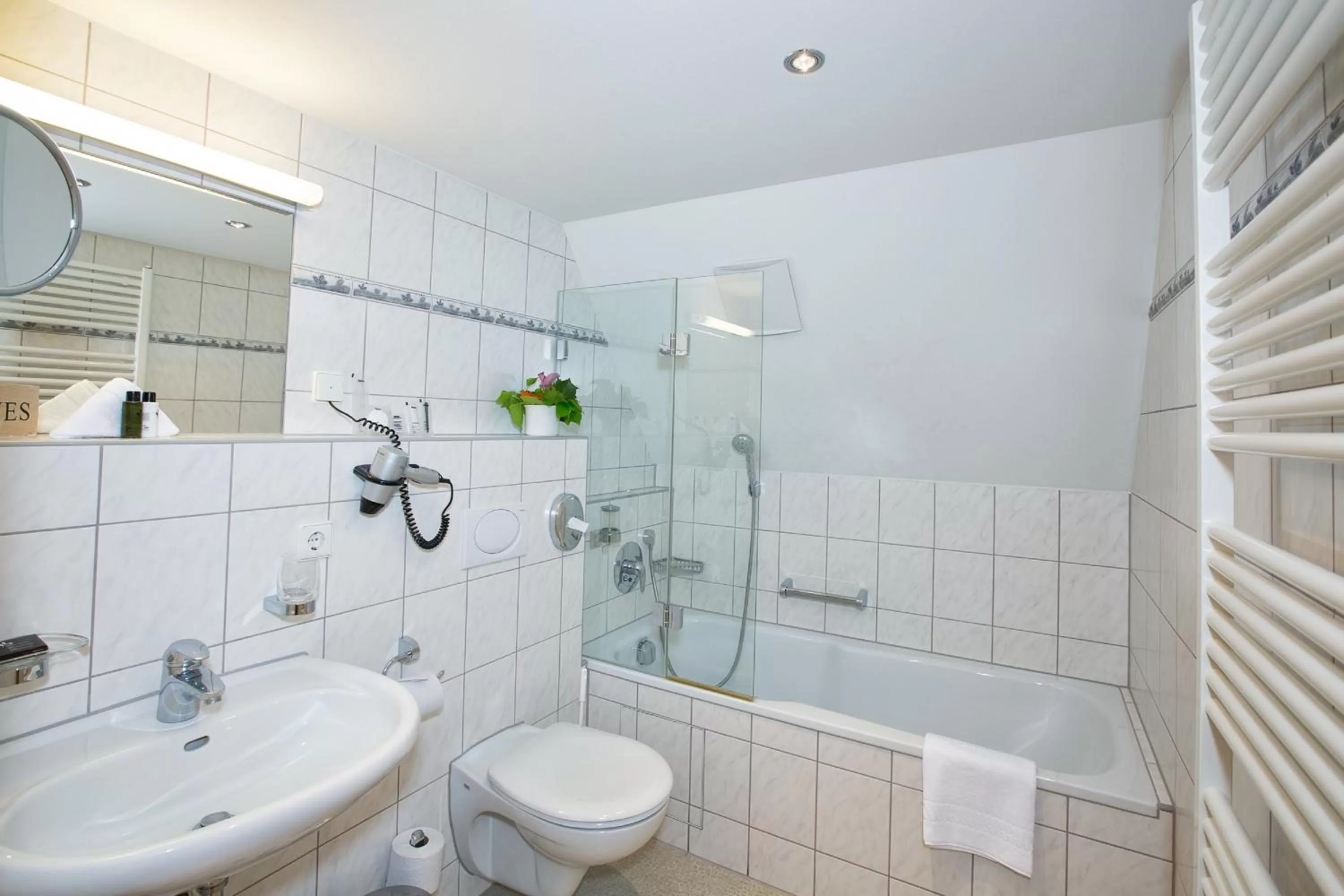 Bathroom in Hotel Post Jungingen