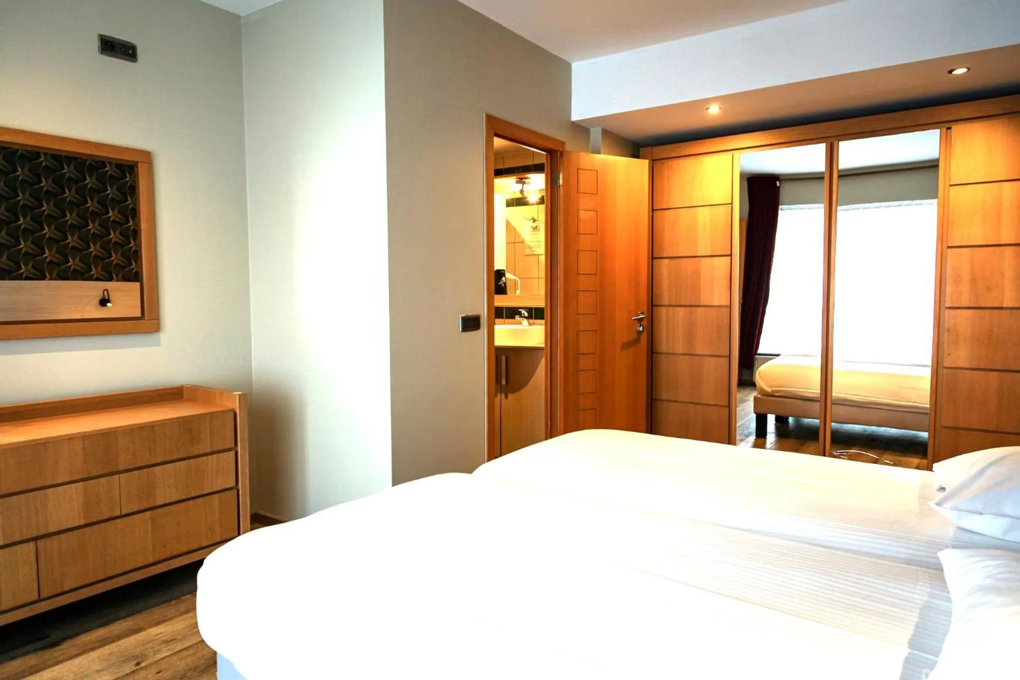 Bed in Wellness Apart Hotel