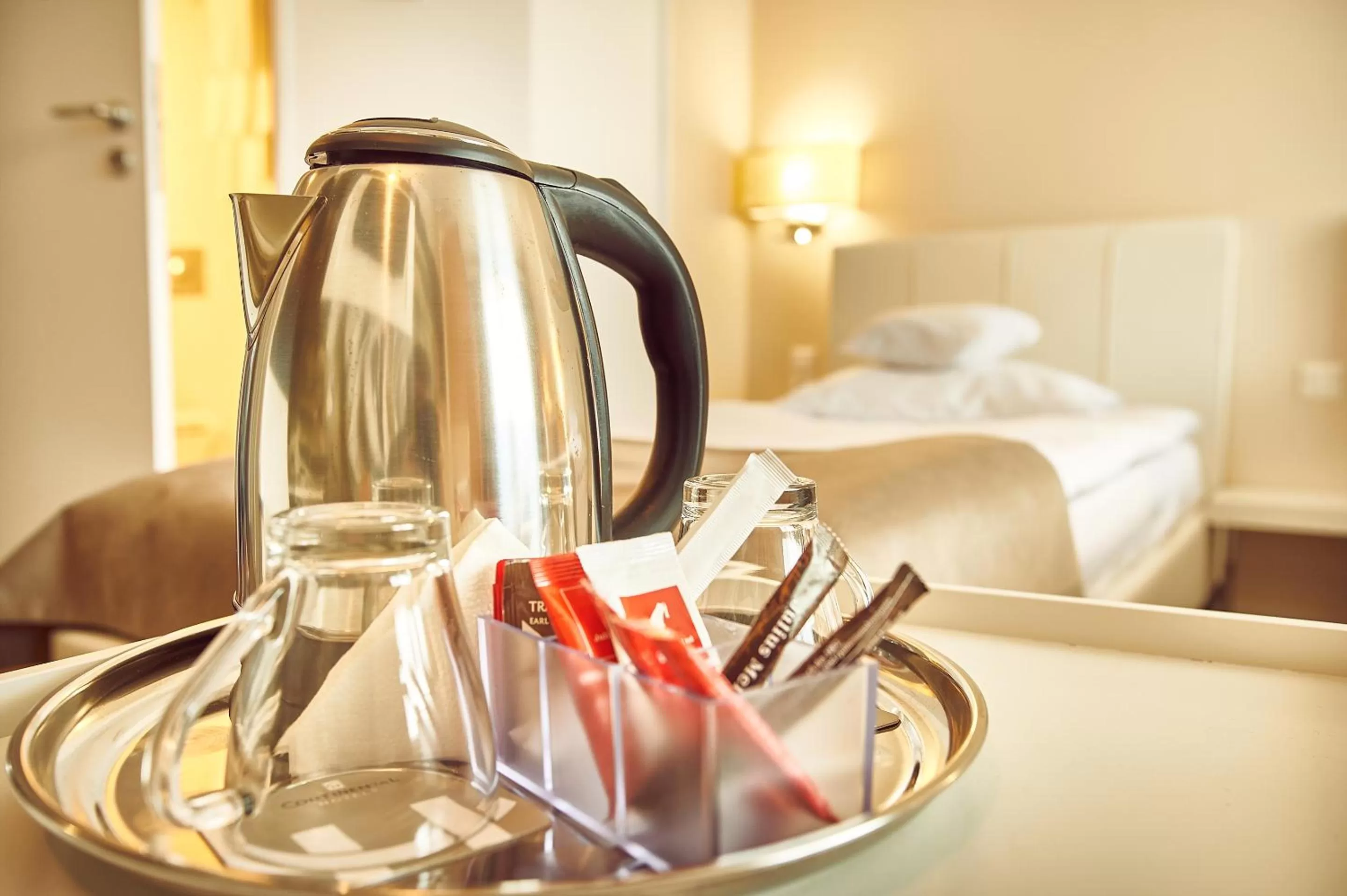 Coffee/tea facilities, Bed in Continental Forum Bucuresti Palatul Parlamentului