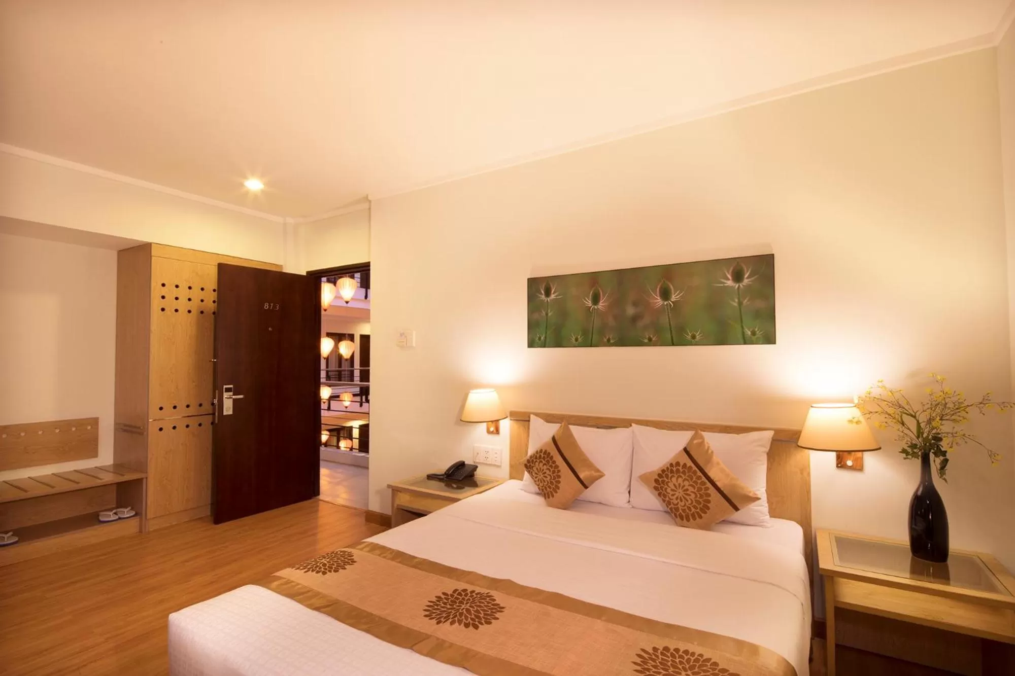 Photo of the whole room, Bed in Vien Dong Hotel - Near Bui Vien Walking Street