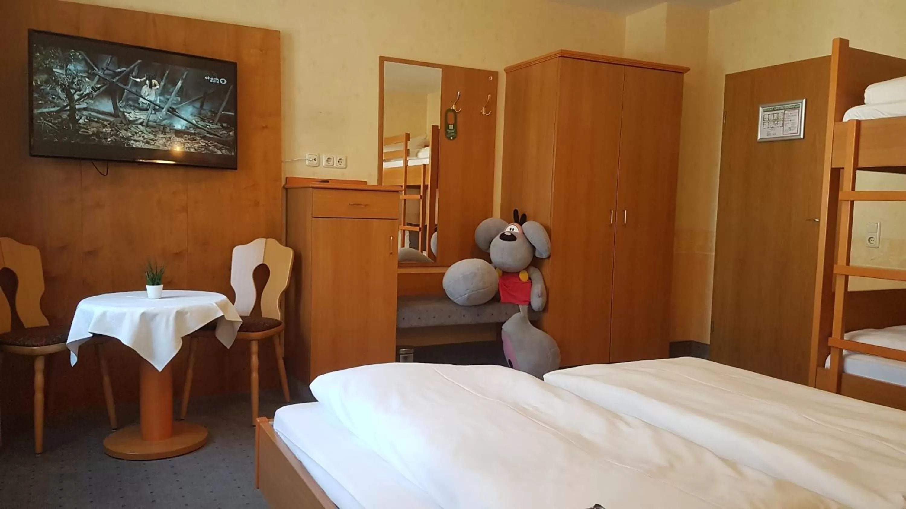 Bed in Hotel und Gasthof Ritter St. Georg