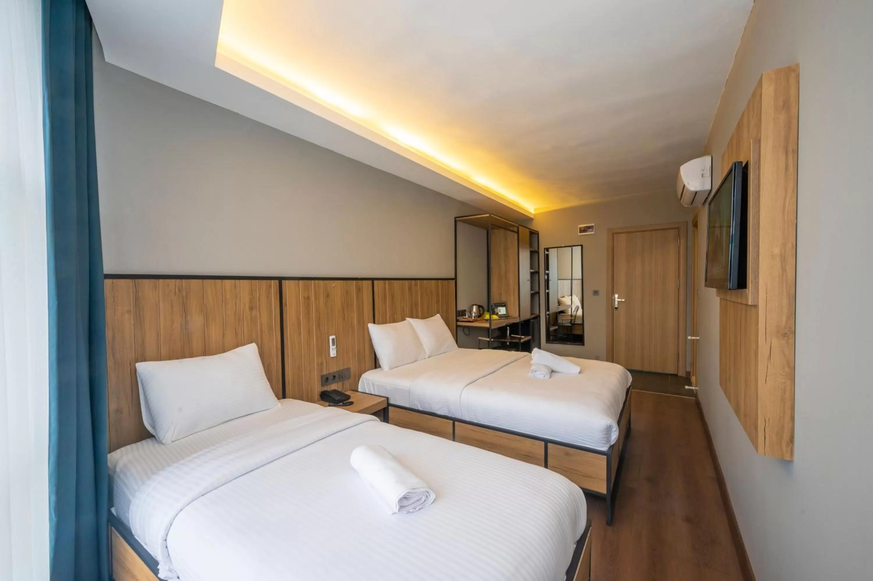 Bed in Çorlu Dem Hotel