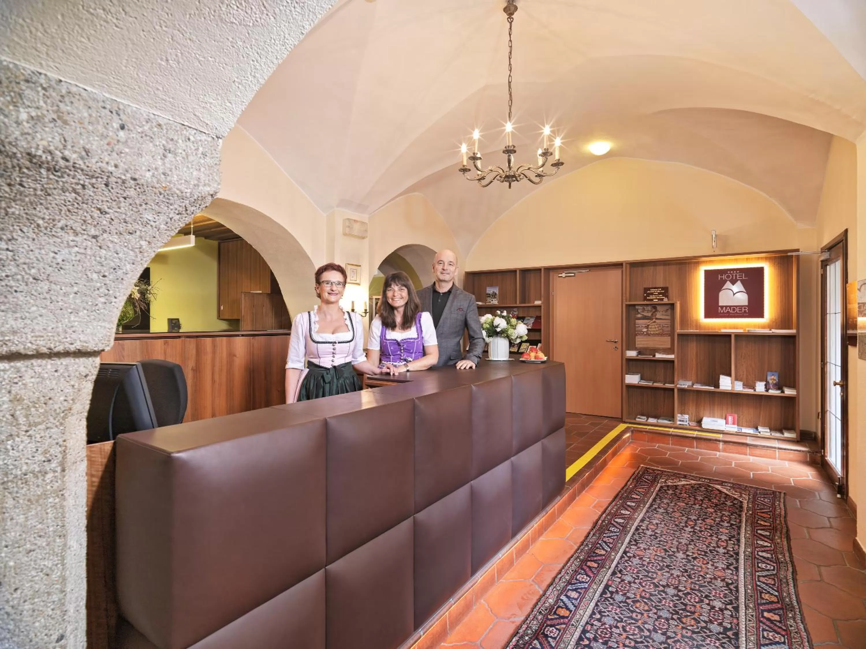 People in Hotel Mader