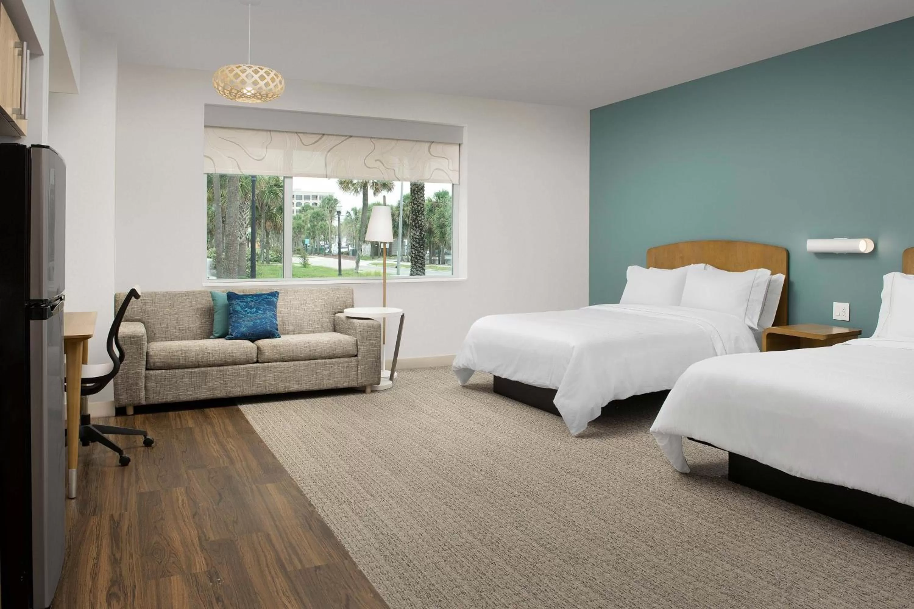 Bedroom, Bed in Element Jacksonville Beach