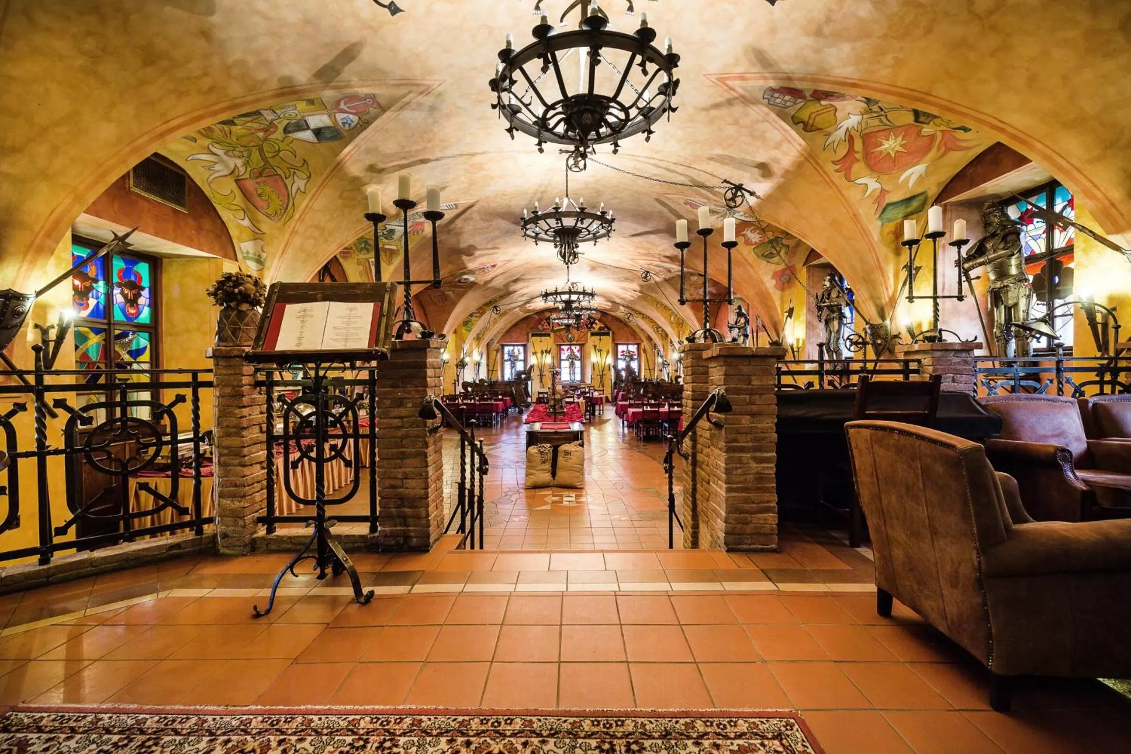 Restaurant/places to eat in Pytloun Old Armoury Hotel Prague, Stará Zbrojnice