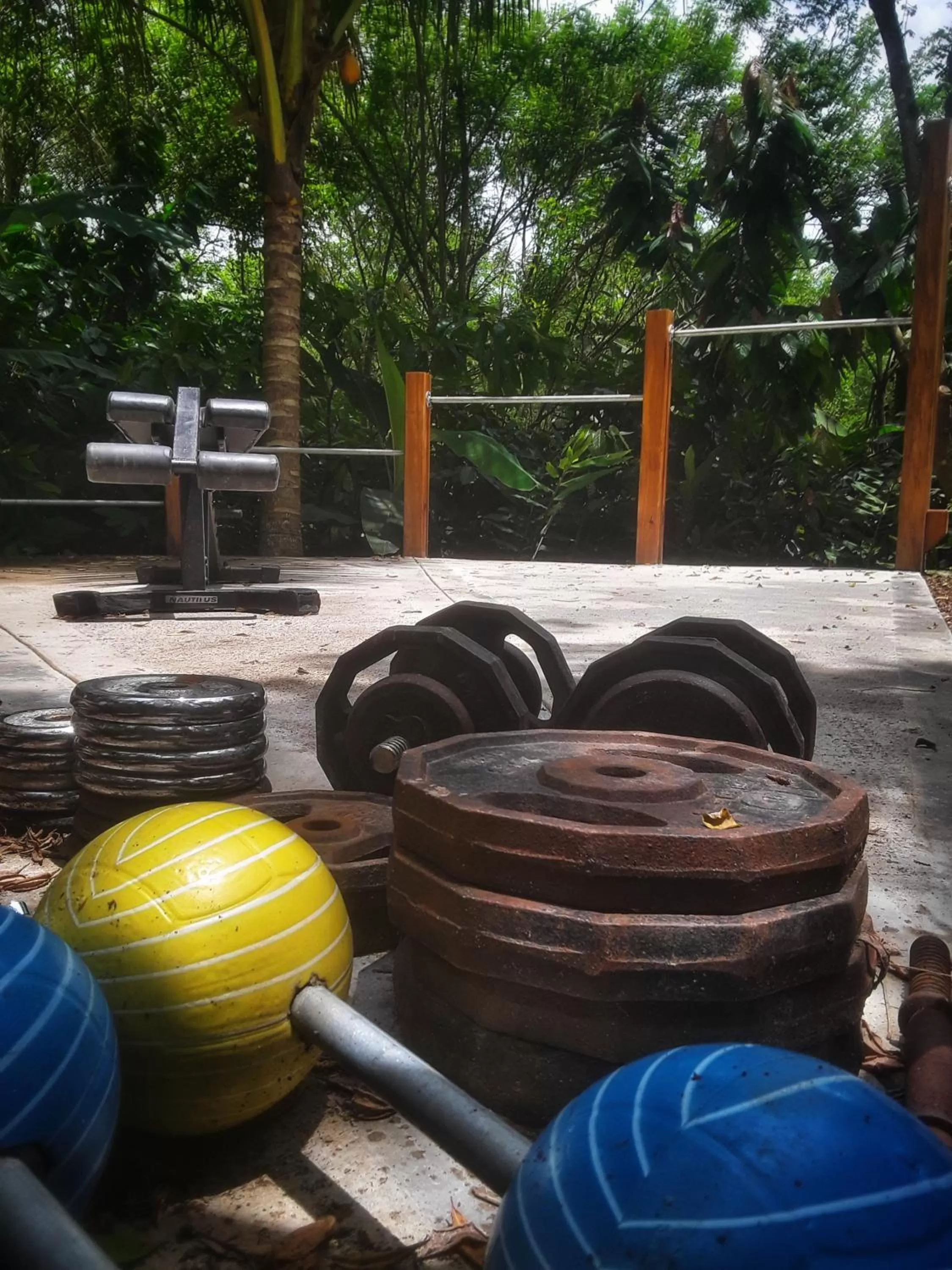 Fitness centre/facilities in Utopia Eco Hotel