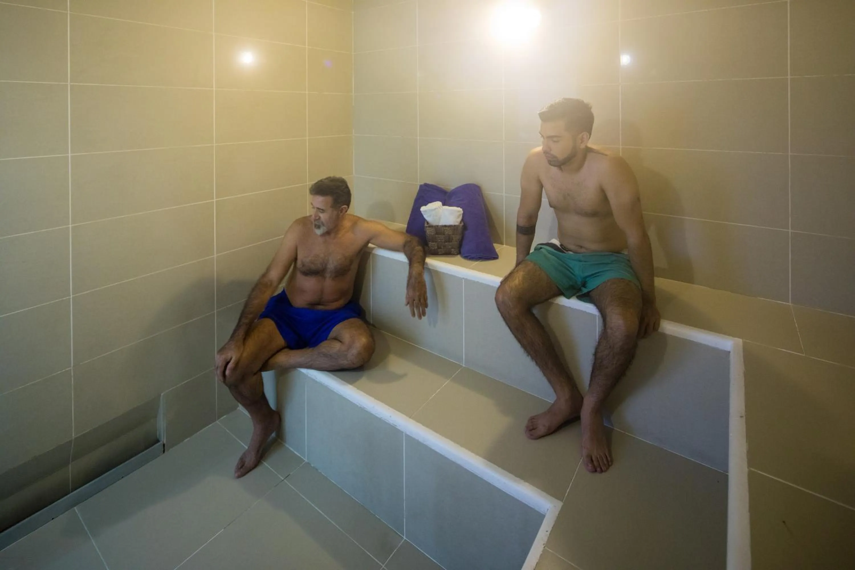 Sauna in Hotel Cortez