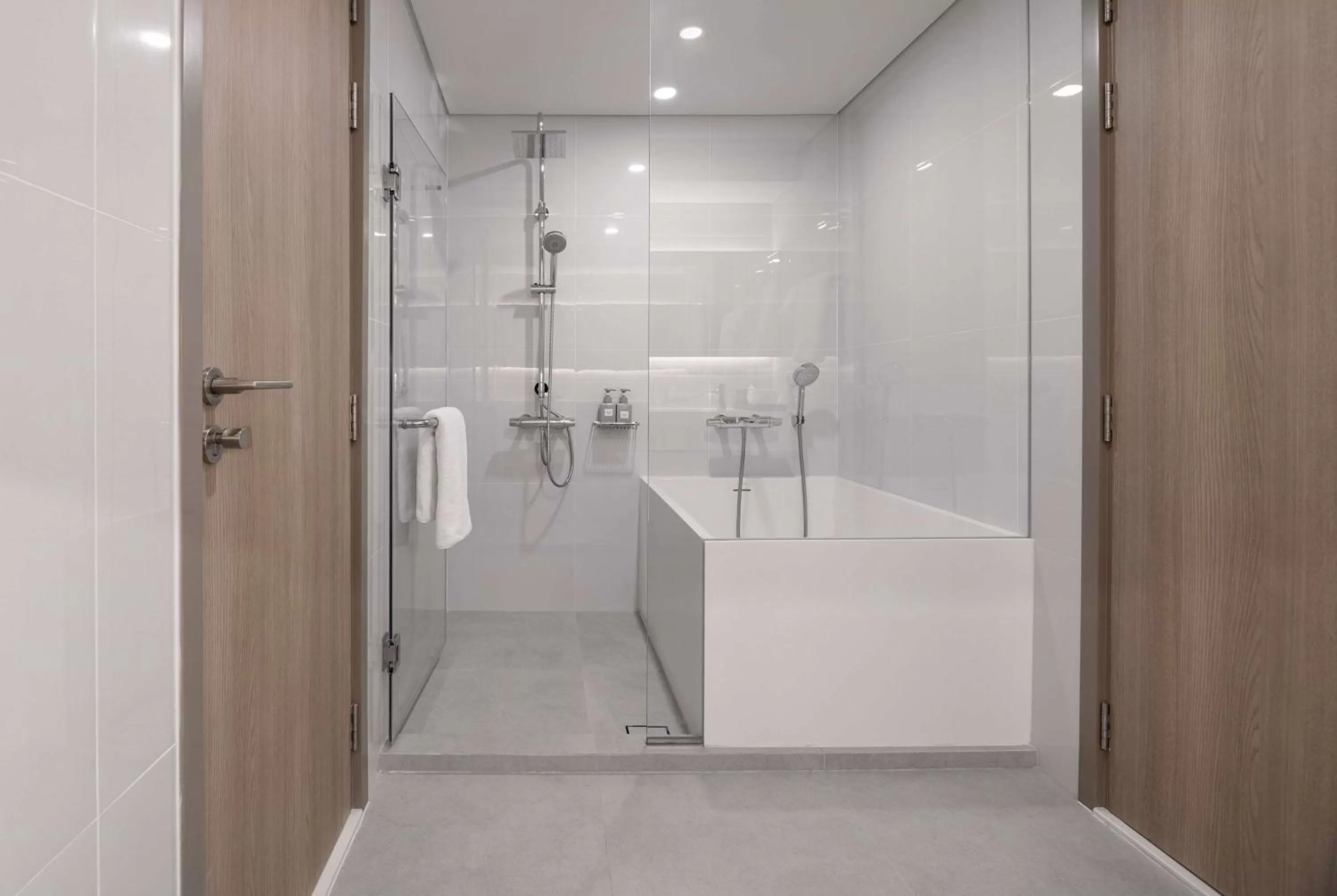 Bathroom in Ramada By Wyndham Bangkok Sukhumvit 87