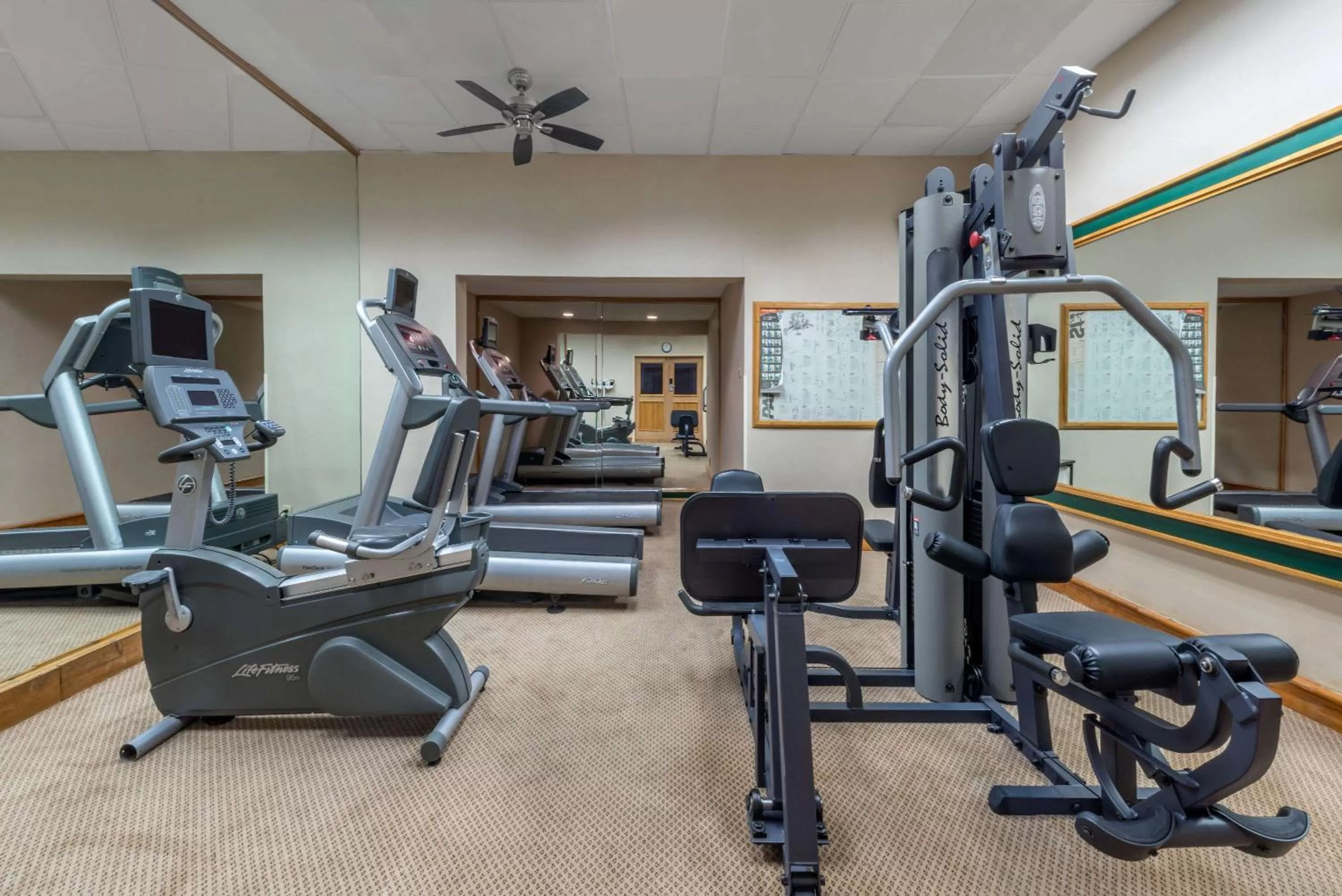 Fitness centre/facilities in Hotel AVA Laredo