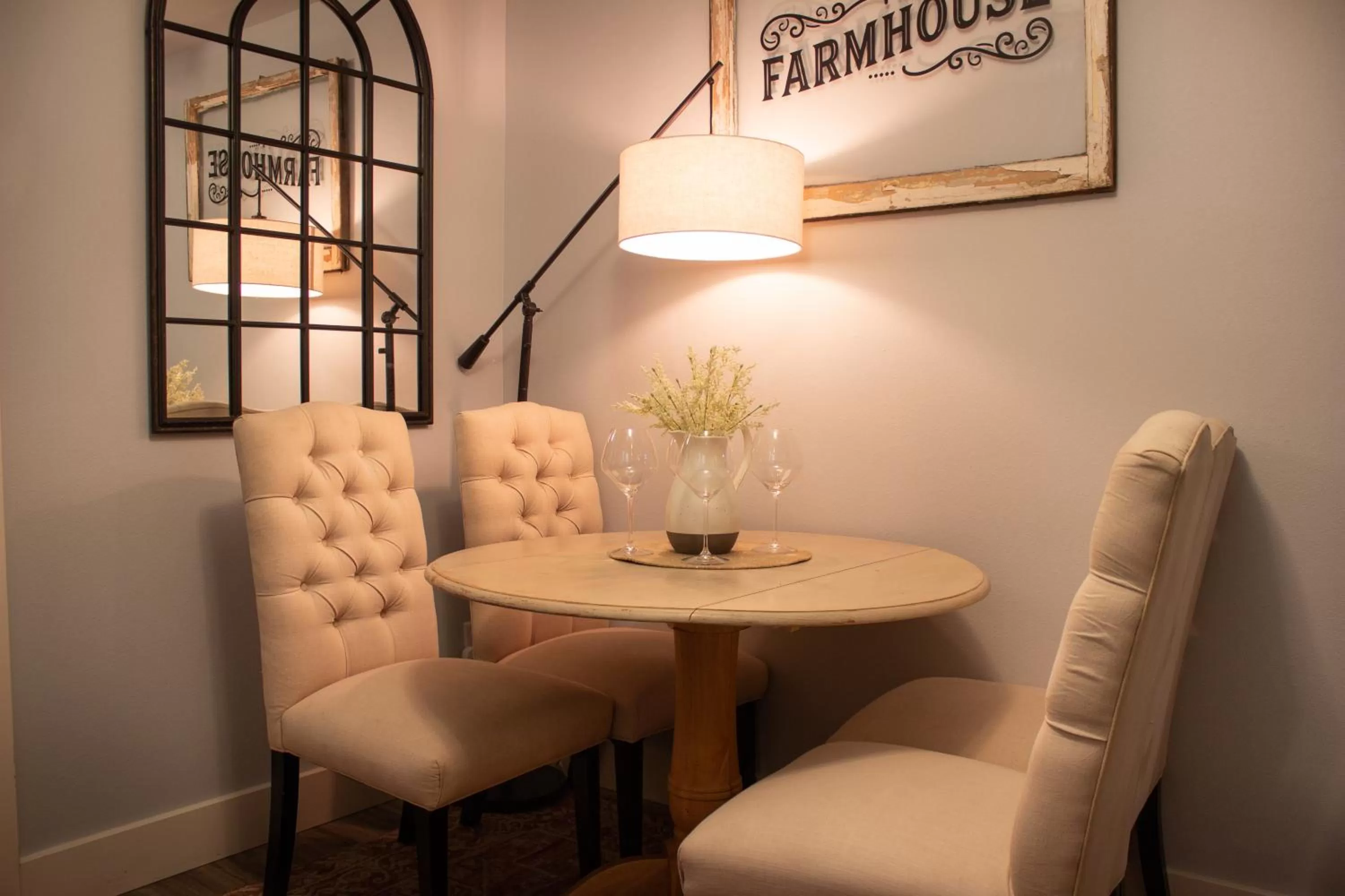 Seating area in Douglas On Third