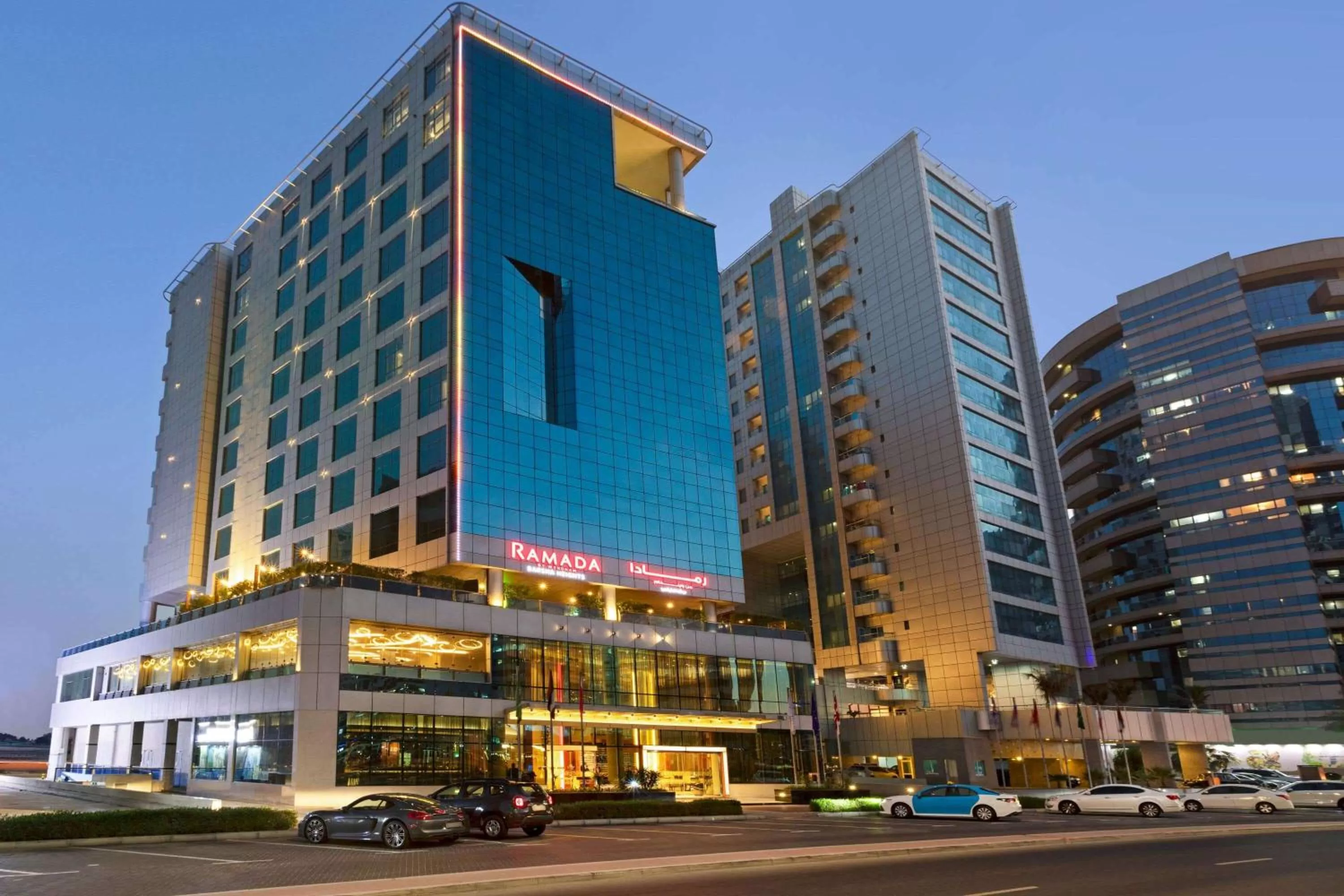 Property building in Ramada by Wyndham Dubai Barsha Heights