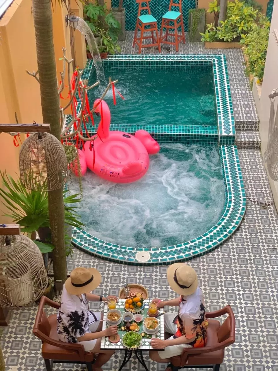 Balcony/Terrace in Alsahar Hoi An Boutique Villa