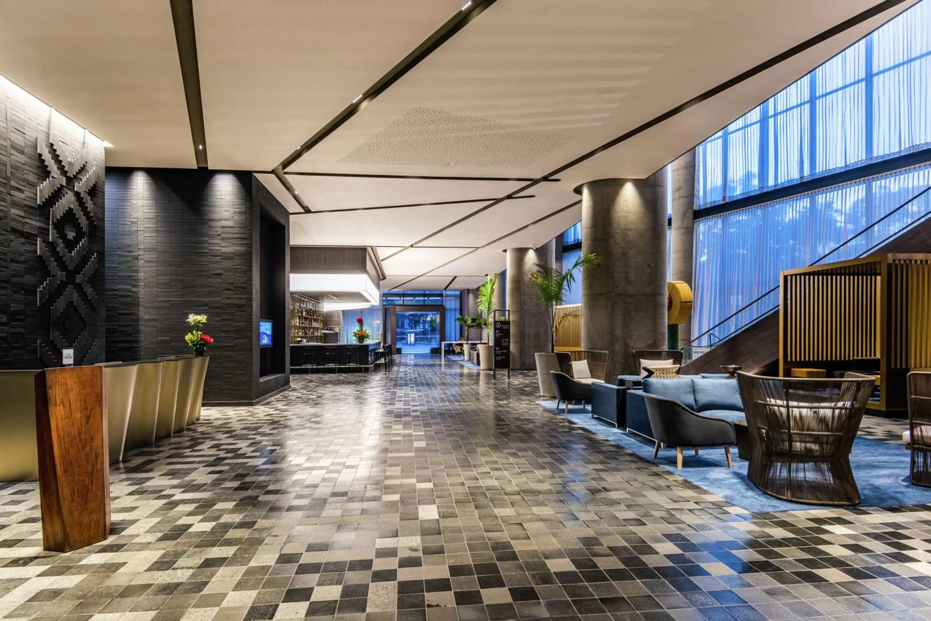 Lobby or reception in Hilton Bogota Corferias
