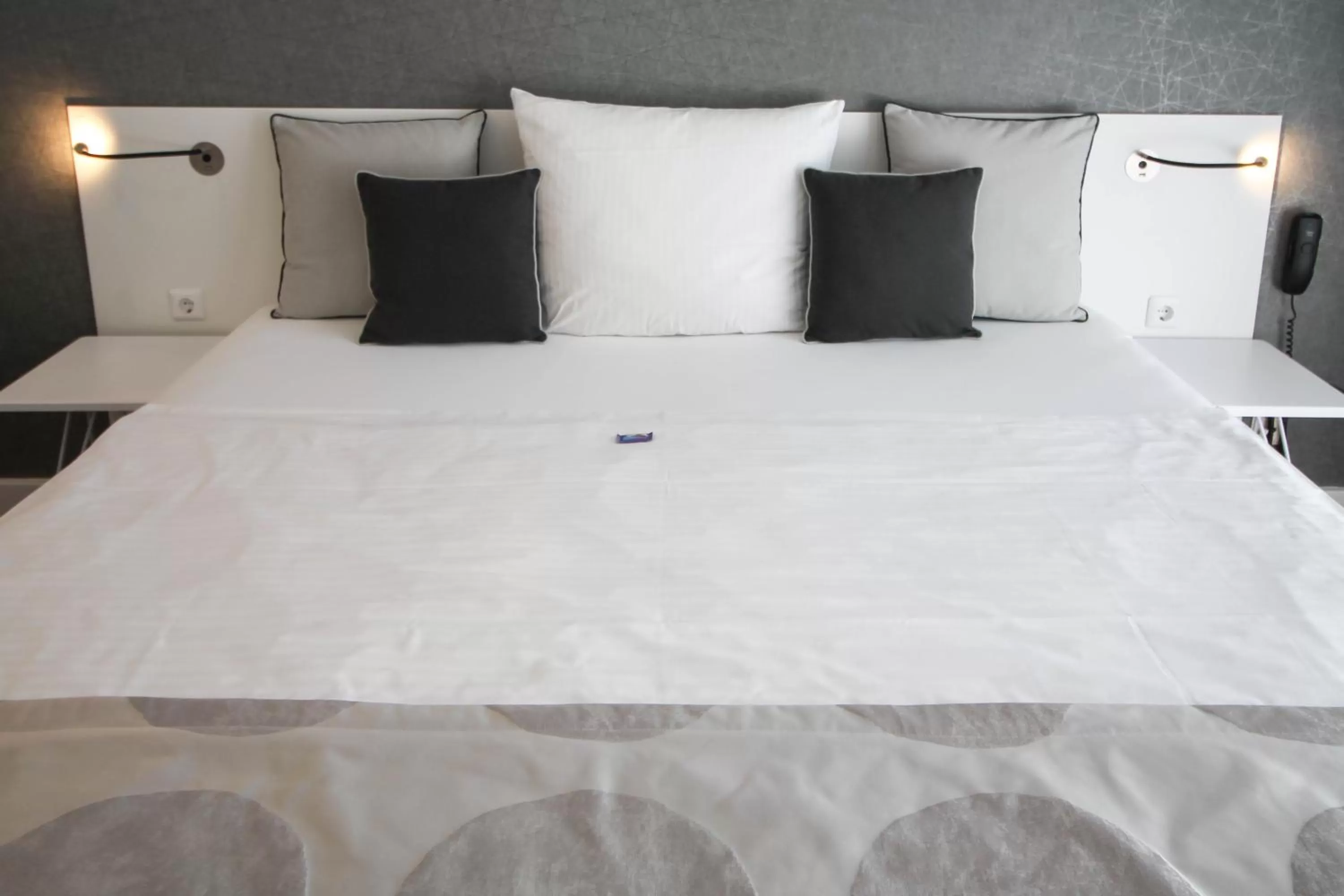 Bed in Hotel Prinz Anton