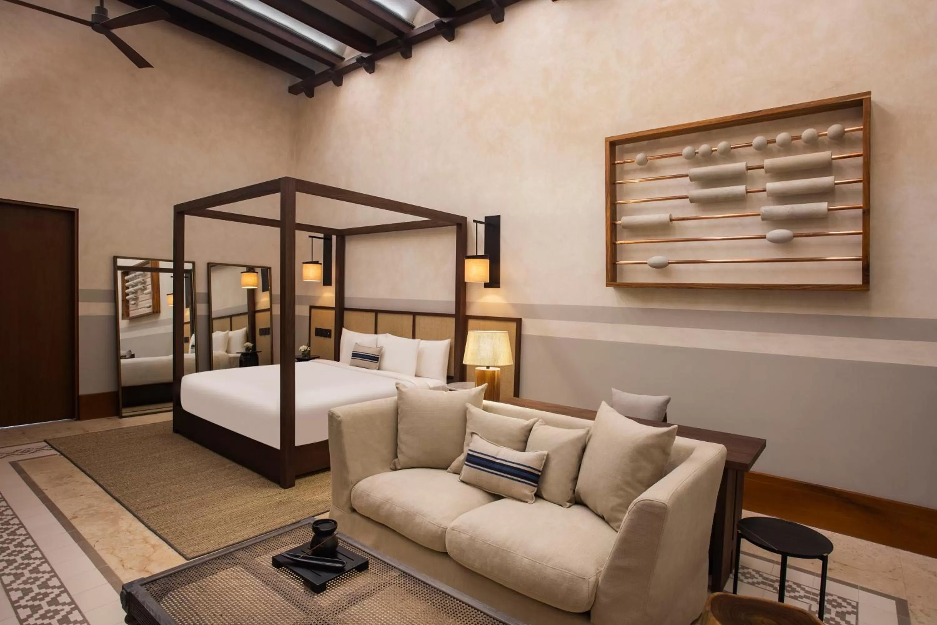 Bed in Hacienda Xcanatun, Angsana Heritage Collection