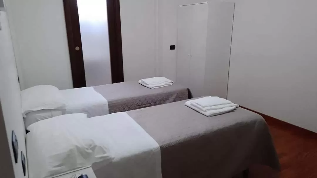 Bed in B & B le tre rose