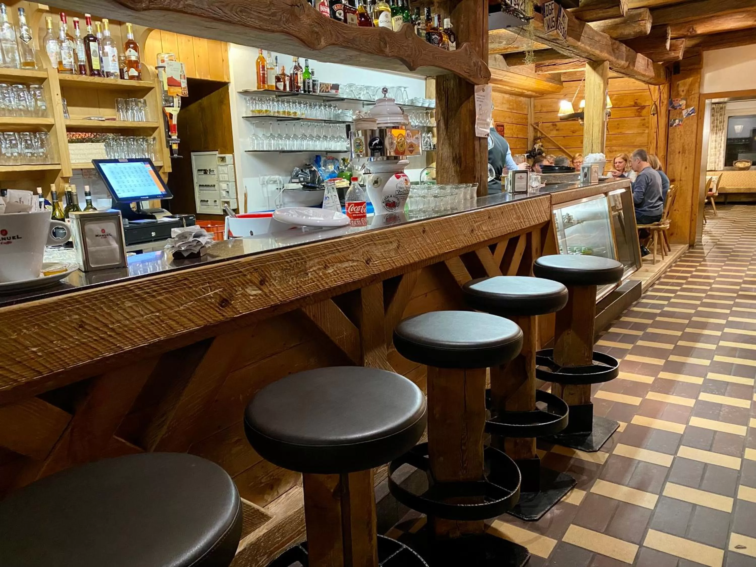 Lounge or bar in Hotel Castel Latemar