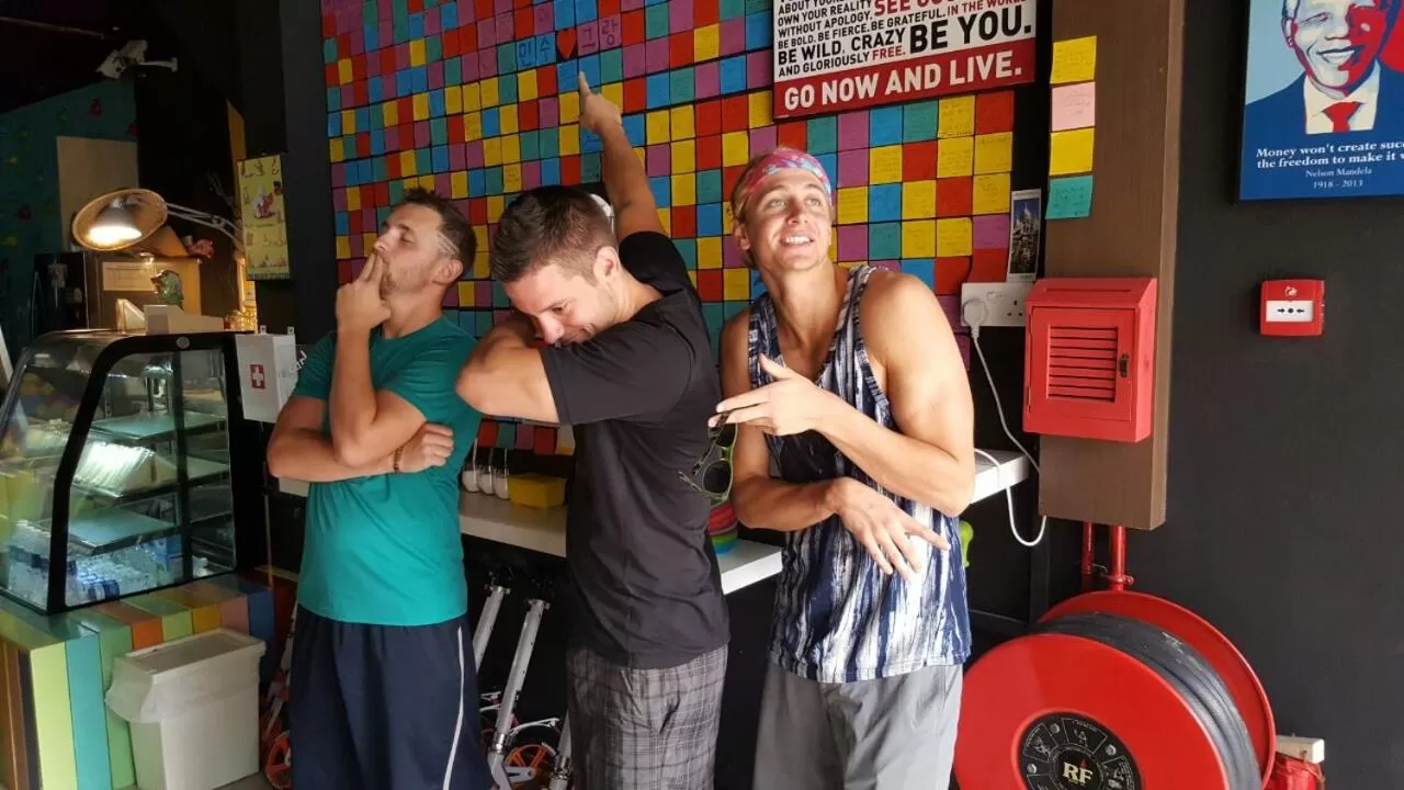 group of guests in The Bohemian