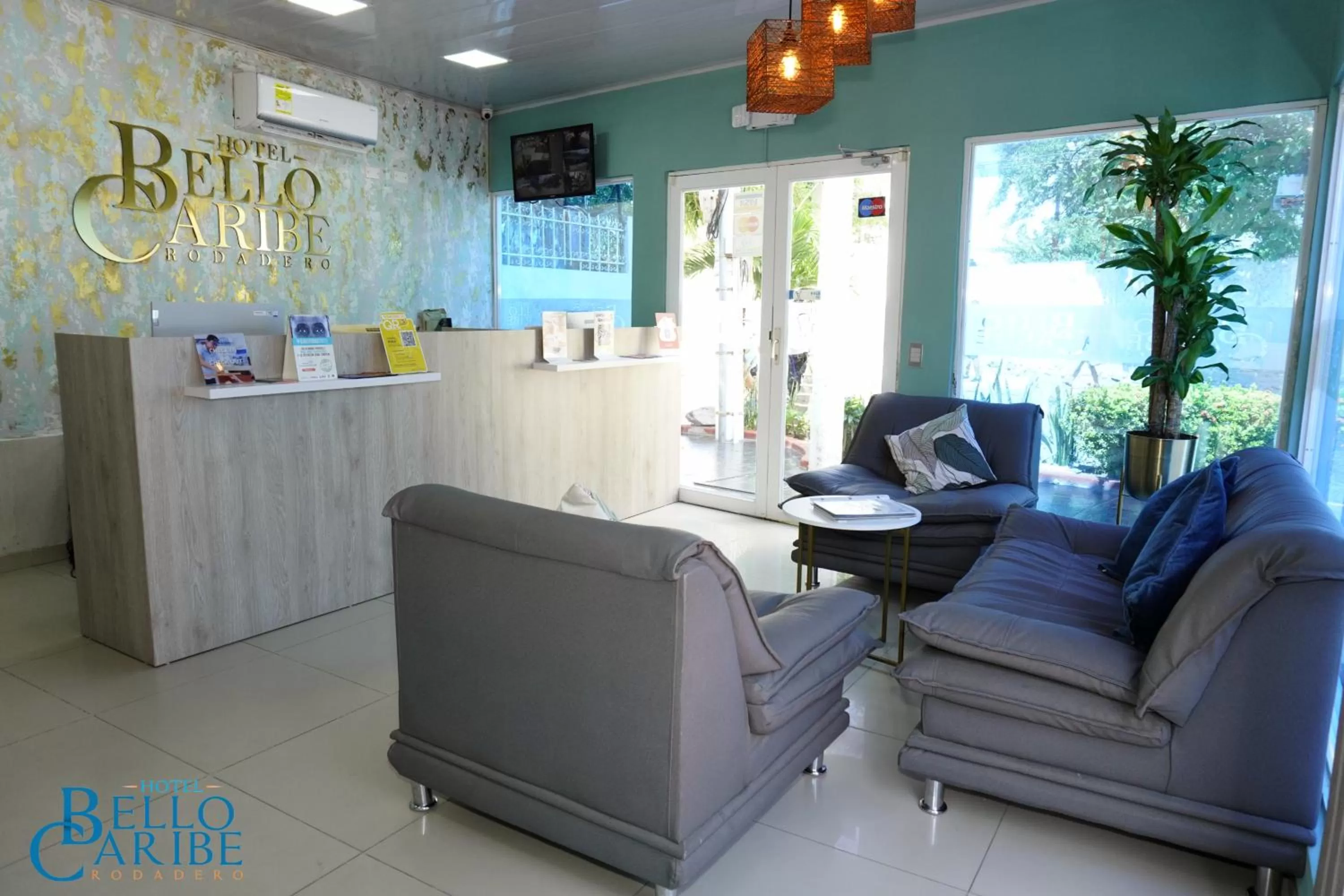 Lobby or reception, Lobby/Reception in Hotel Bello Caribe