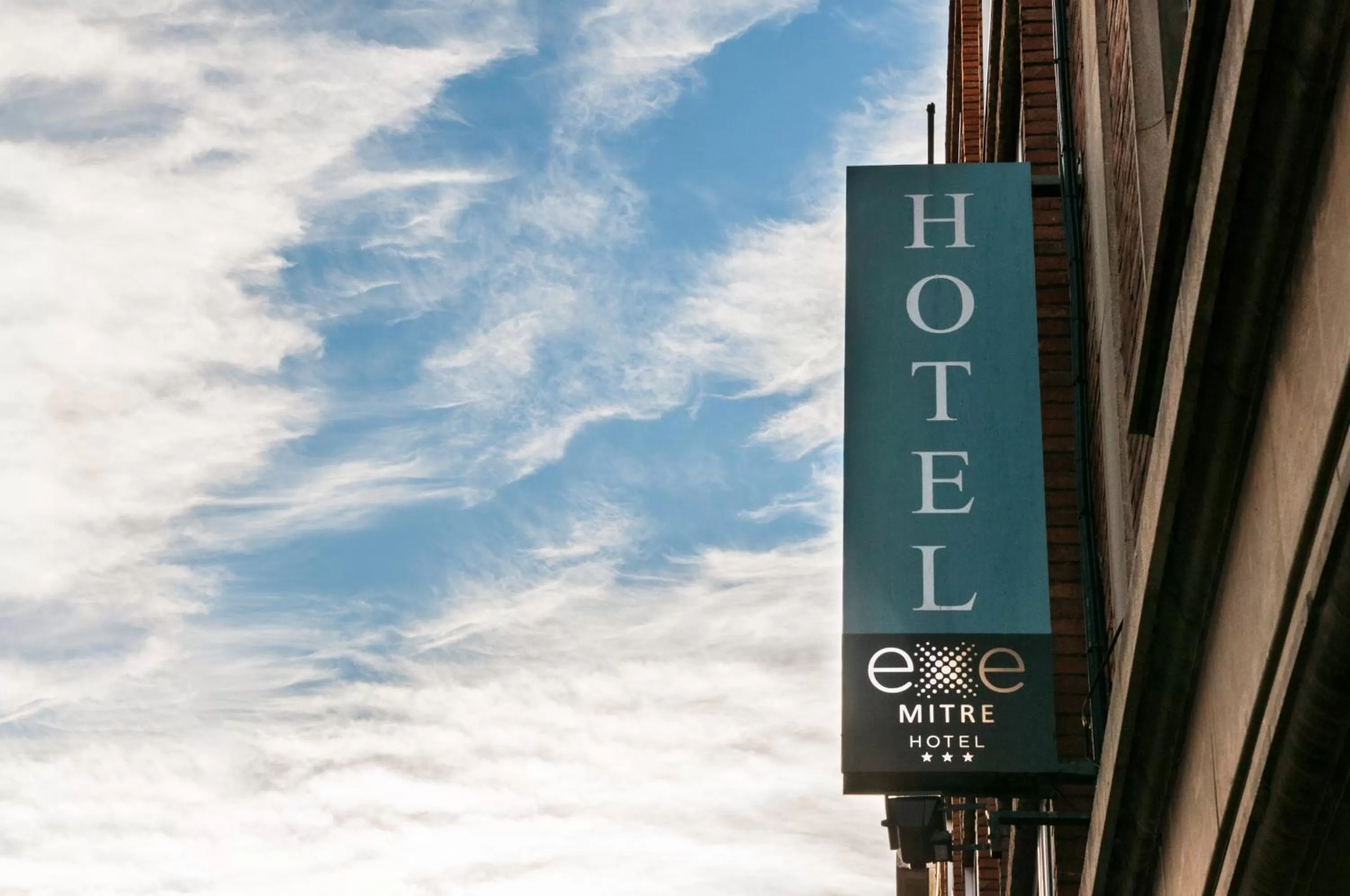 Property logo or sign in Exe Mitre