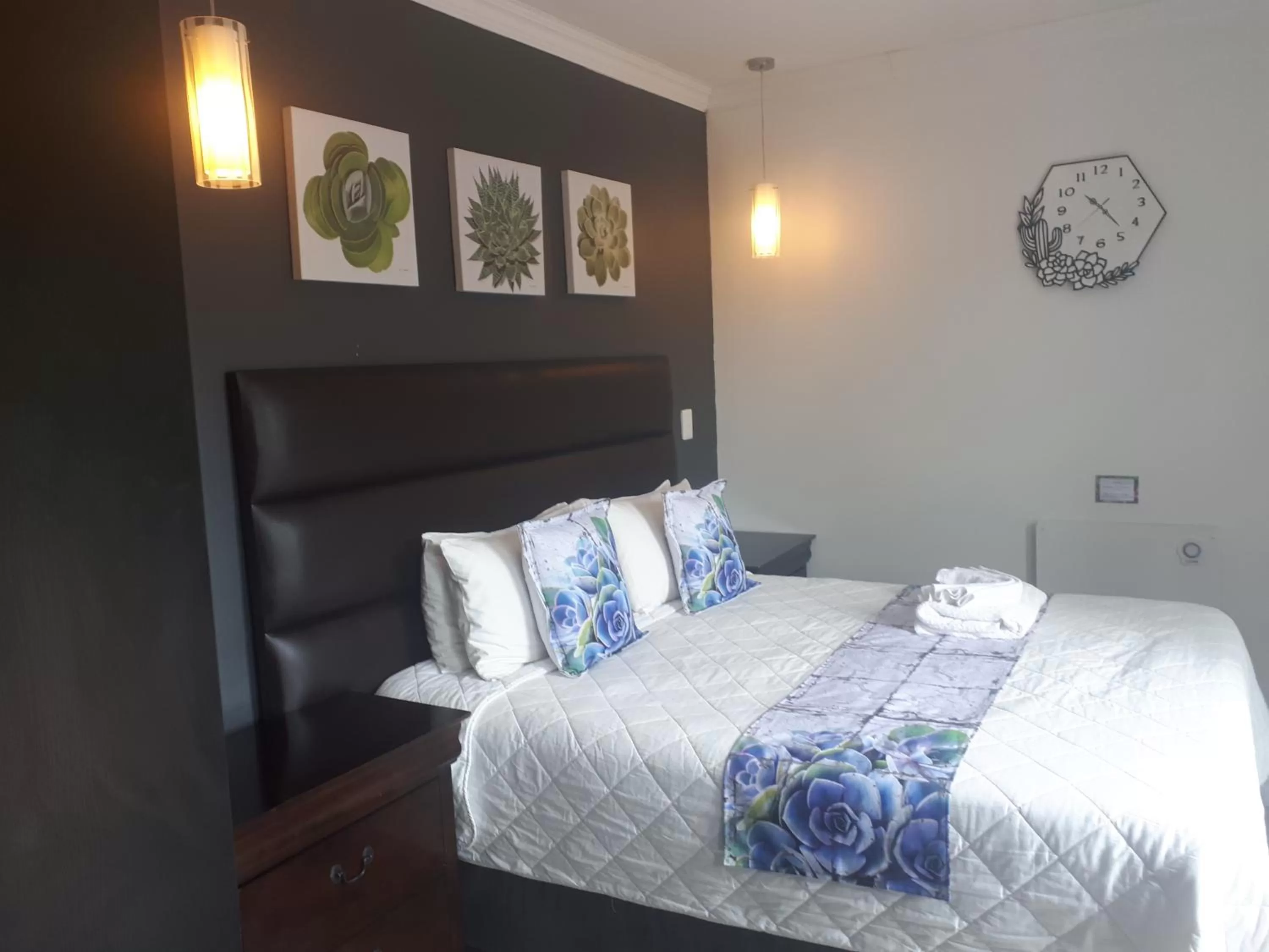 Bed in Vignes Guest Lodge