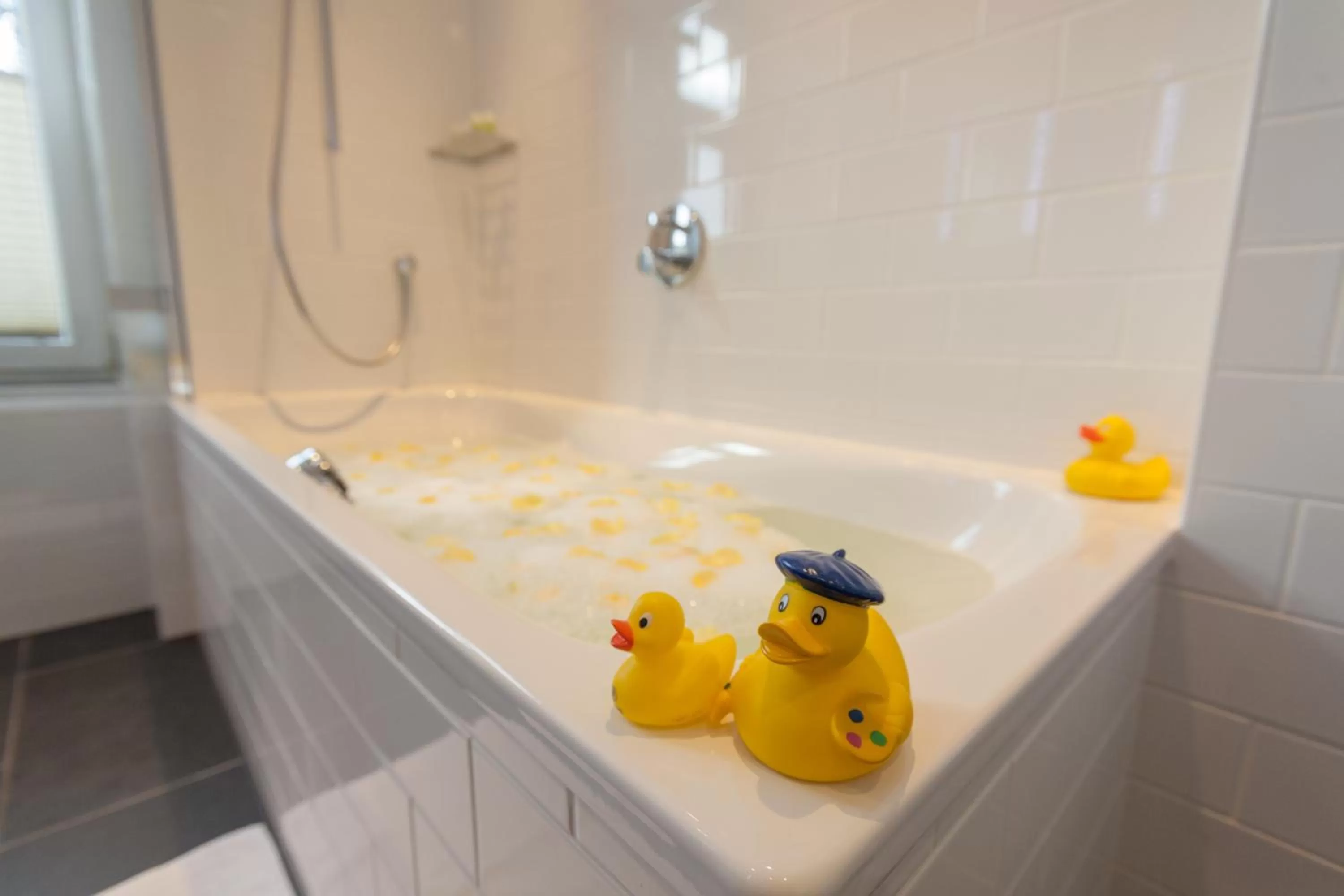 Bathroom in Boutique-Hotel Garni Bellevue Davos Wiesen