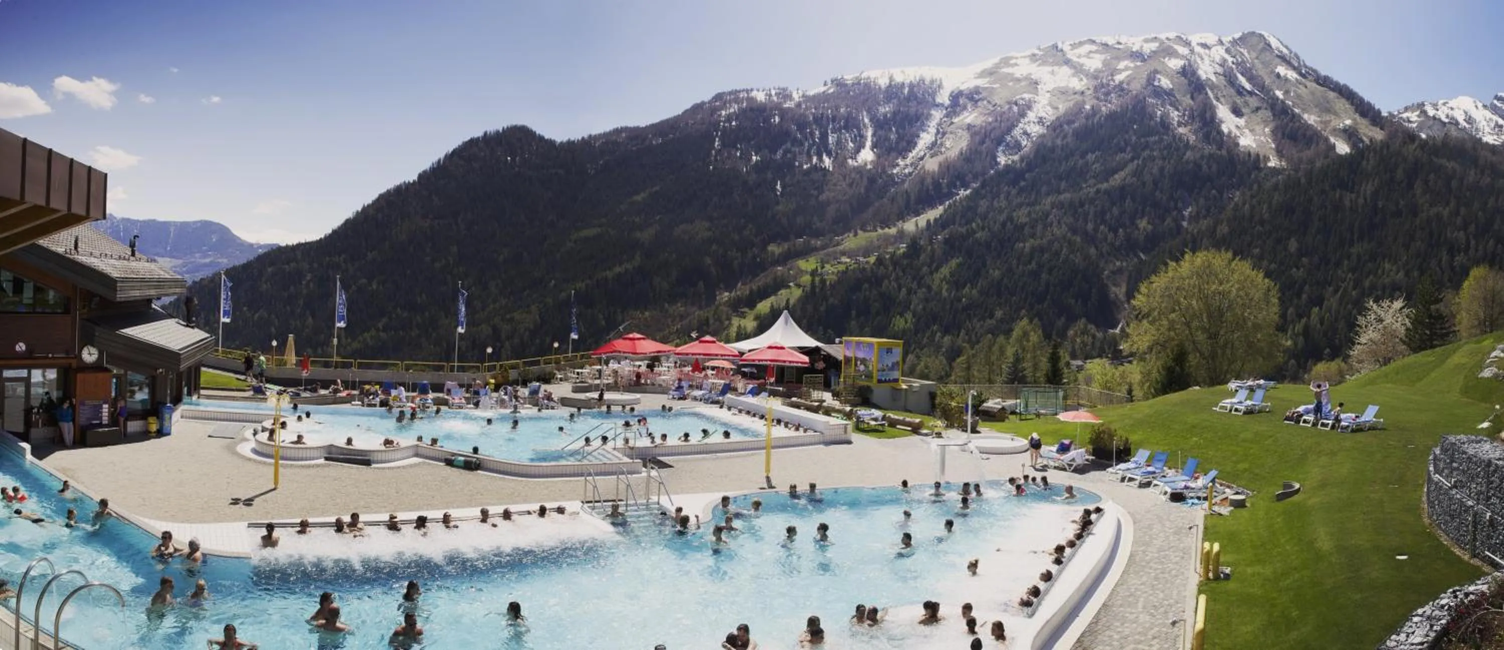 Spring in Hôtel Les Bains d'Ovronnaz
