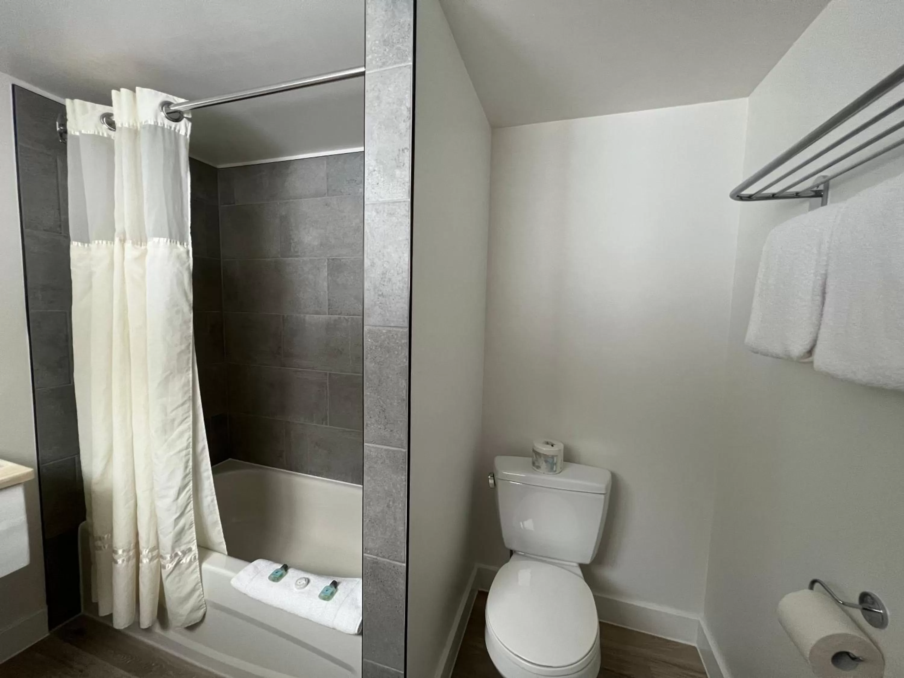 Toilet in Villa Motel