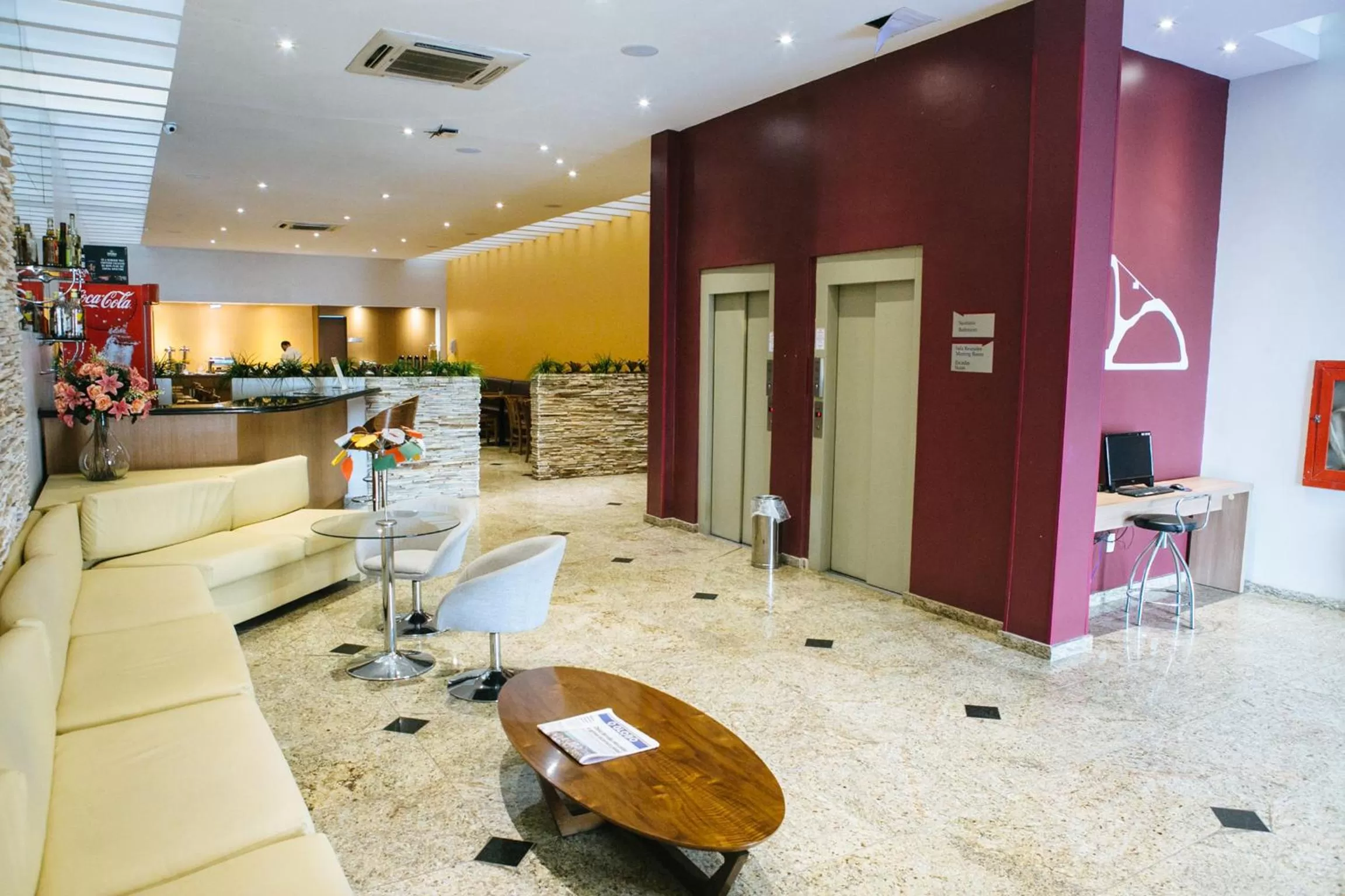 Lobby or reception in Pompeu Rio Hotel