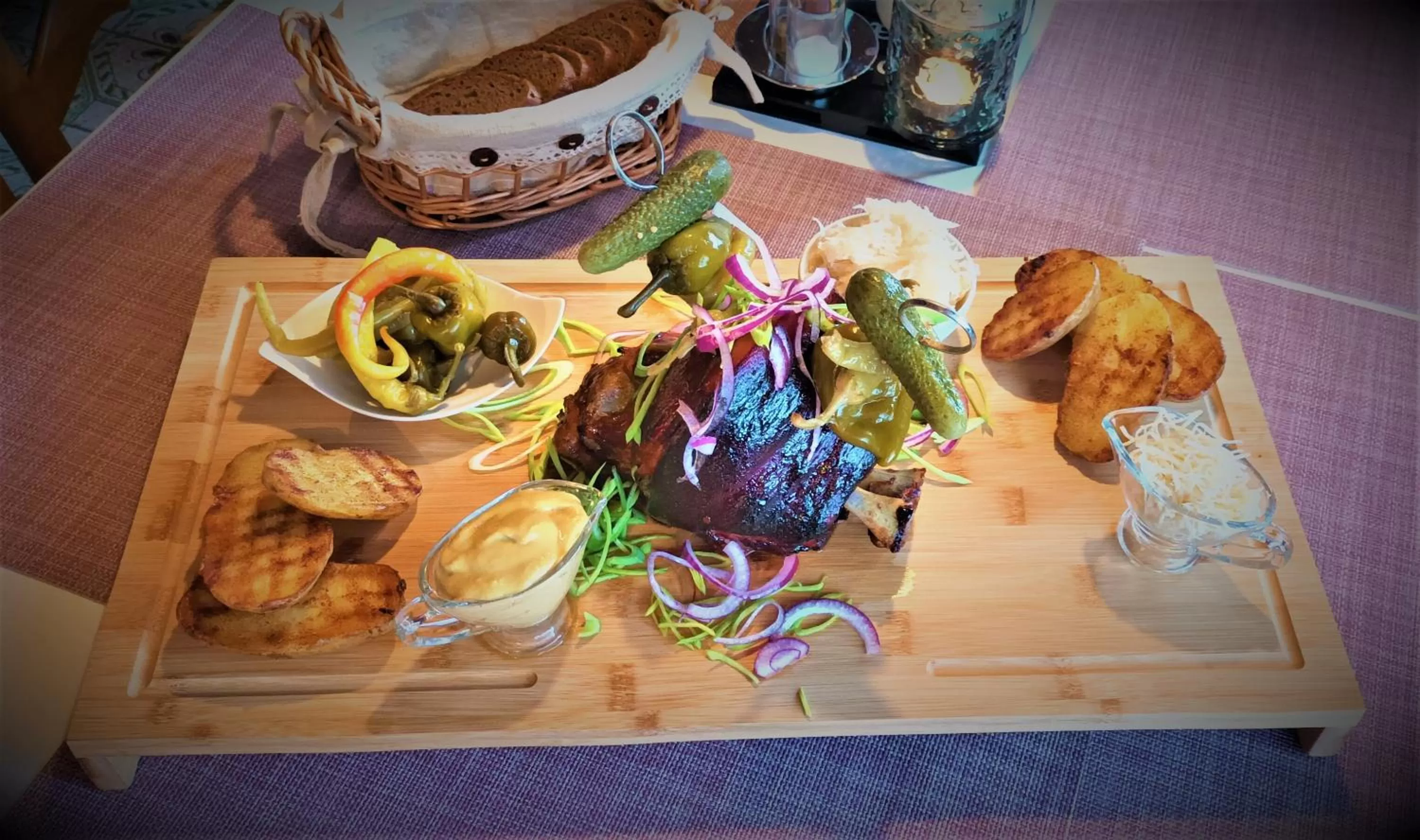 Dinner in Pension Marienhof