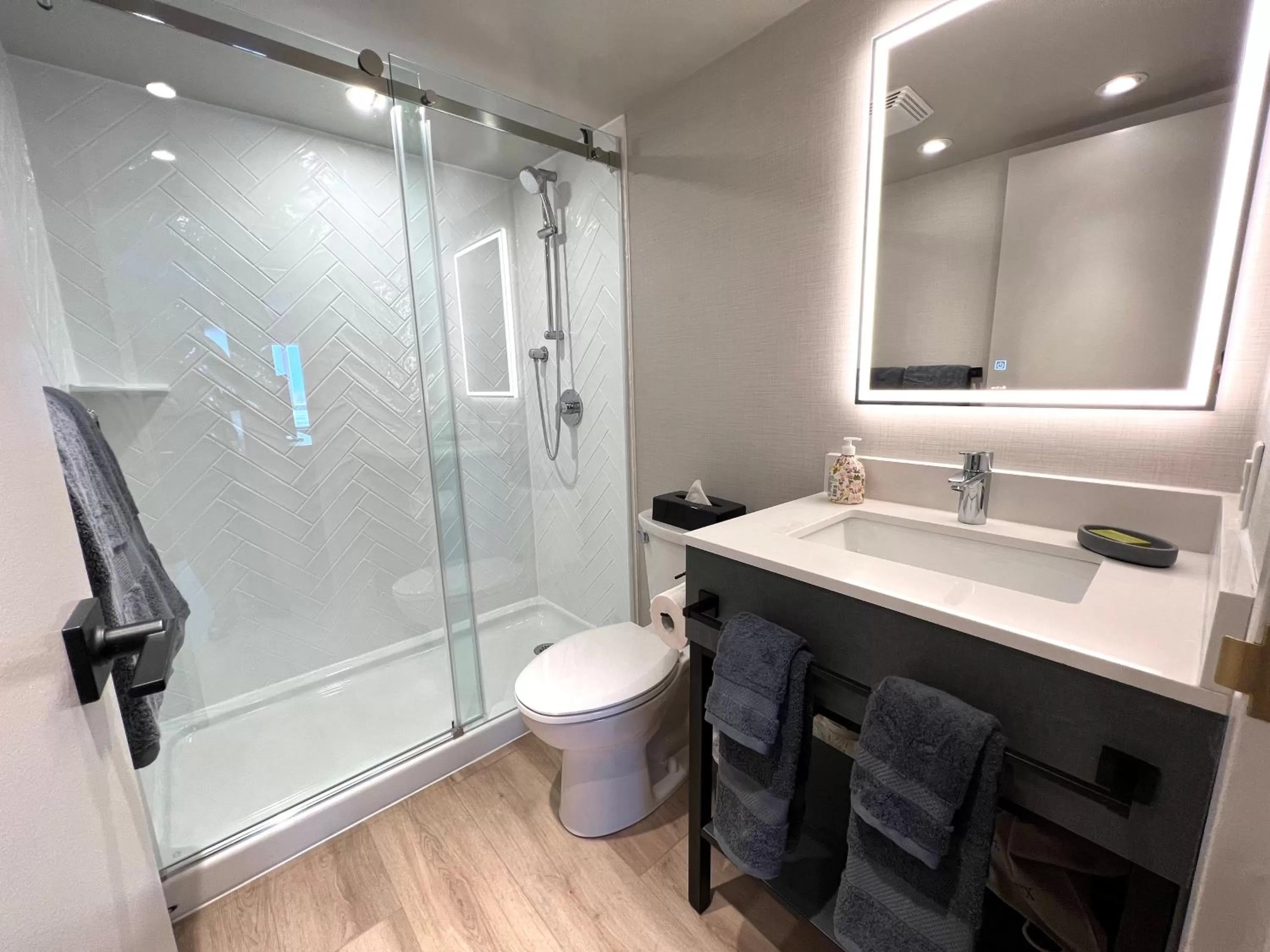 Shower in Les Suites Hotel Ottawa