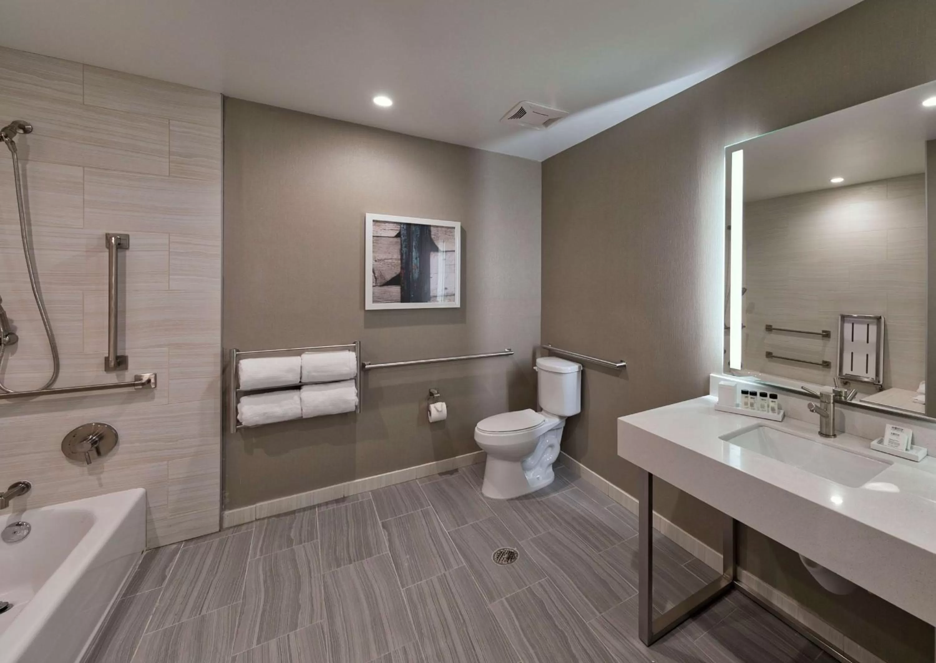 Bathroom in Inn at the Pier Pismo Beach, Curio Collection by Hilton