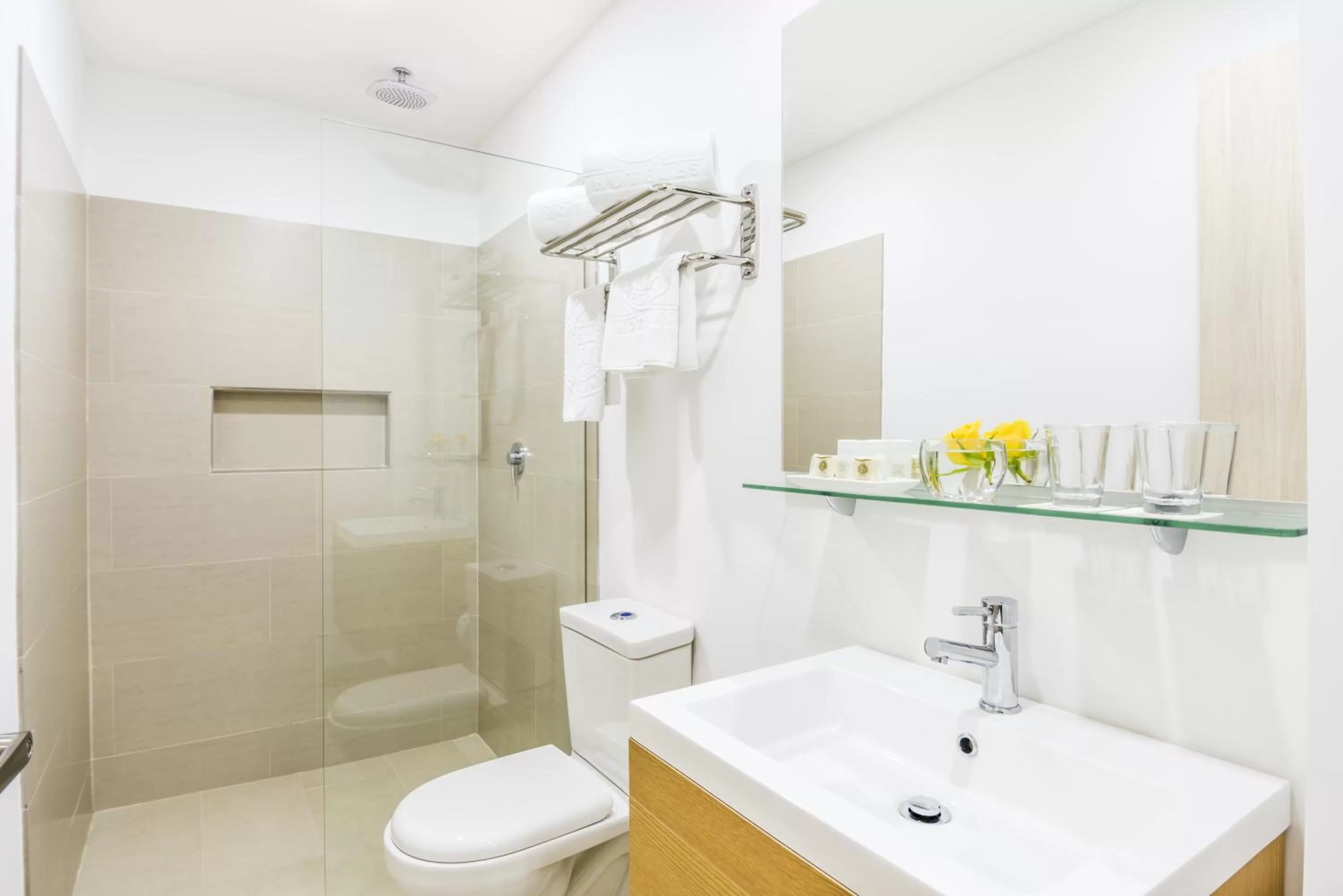 Shower in Hotel Asturias Medellin