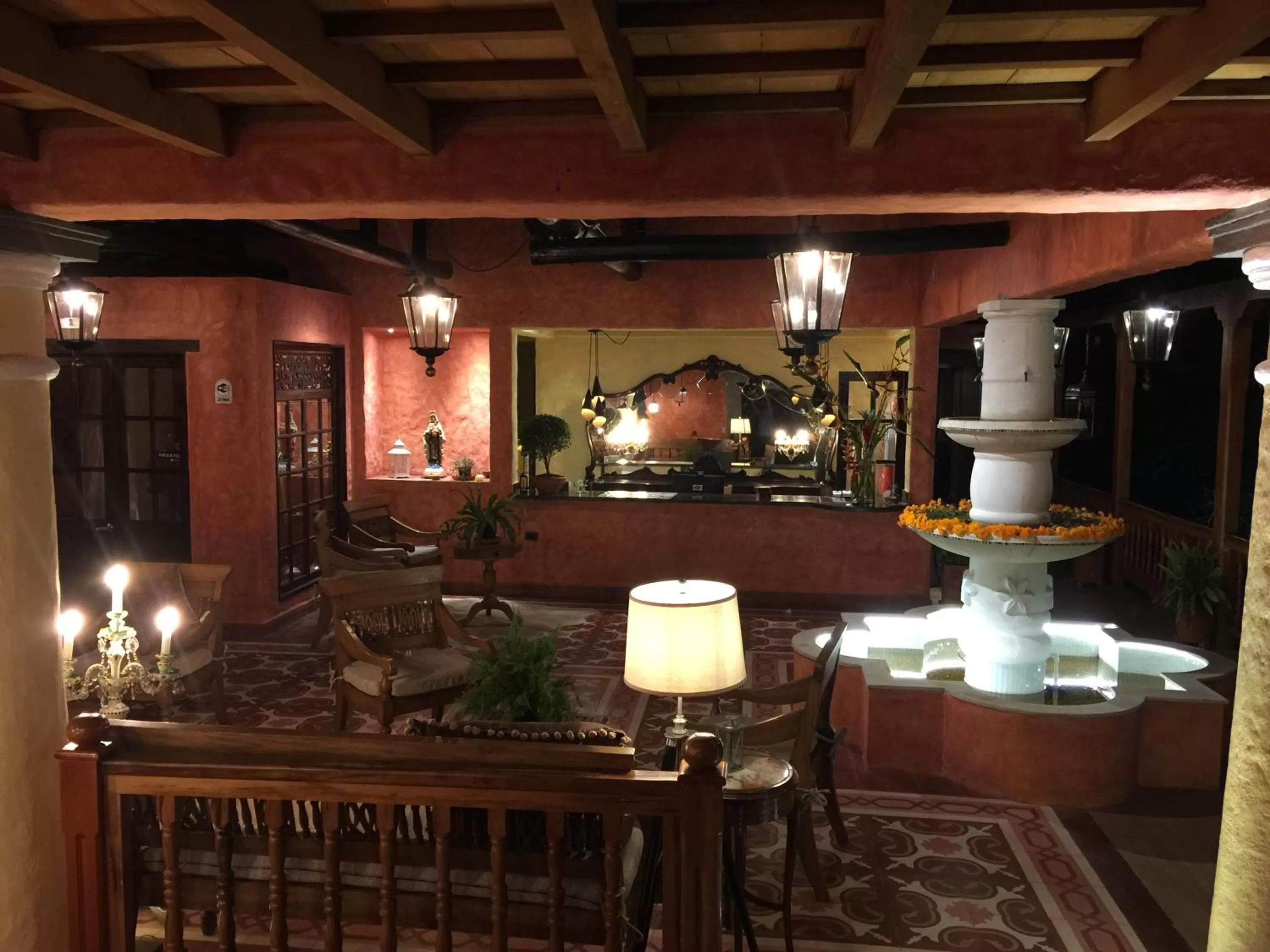 Lobby or reception, Lounge/Bar in Monasterio San Agustín, Colombia