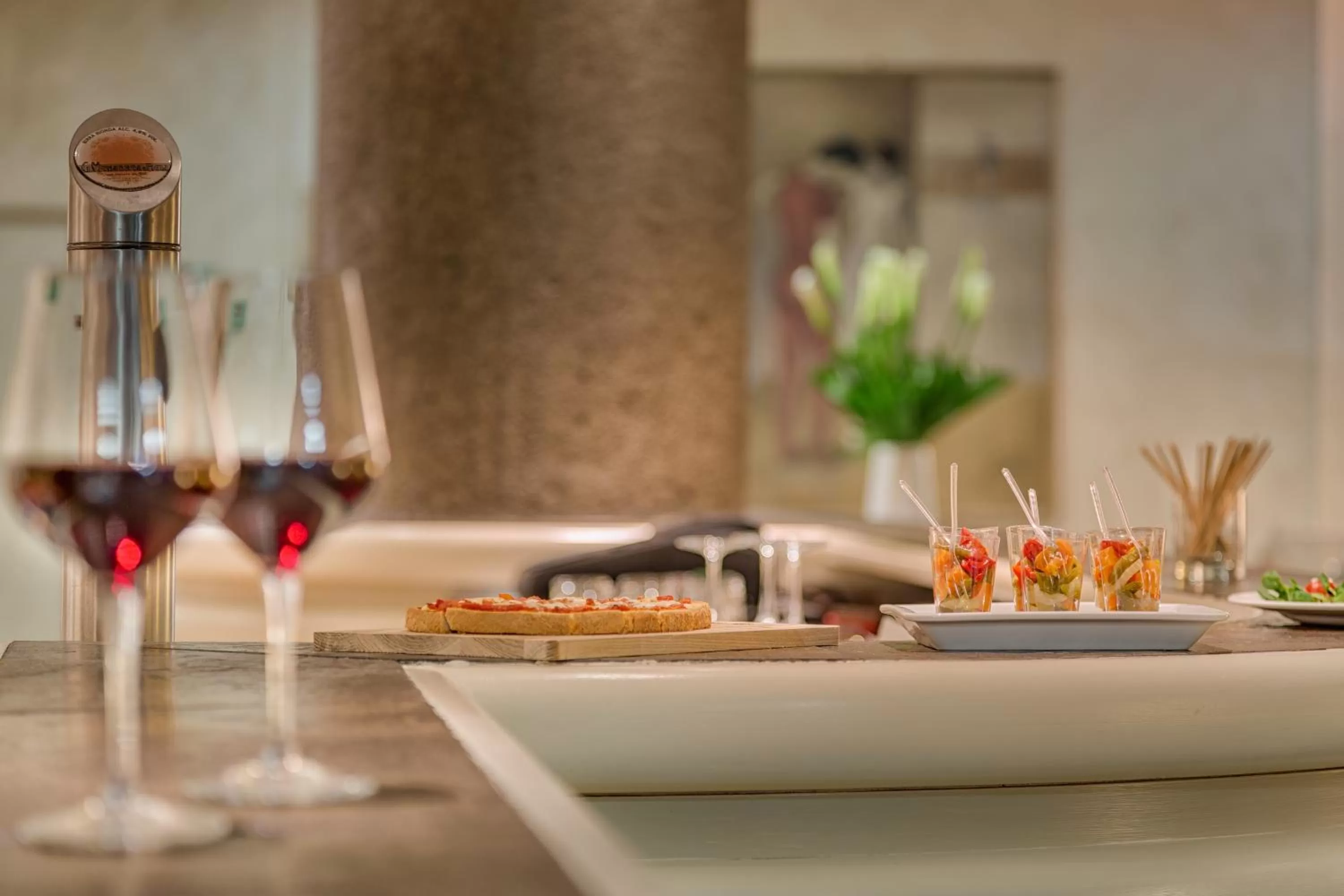 Lounge or bar in Hotel Continental Brescia