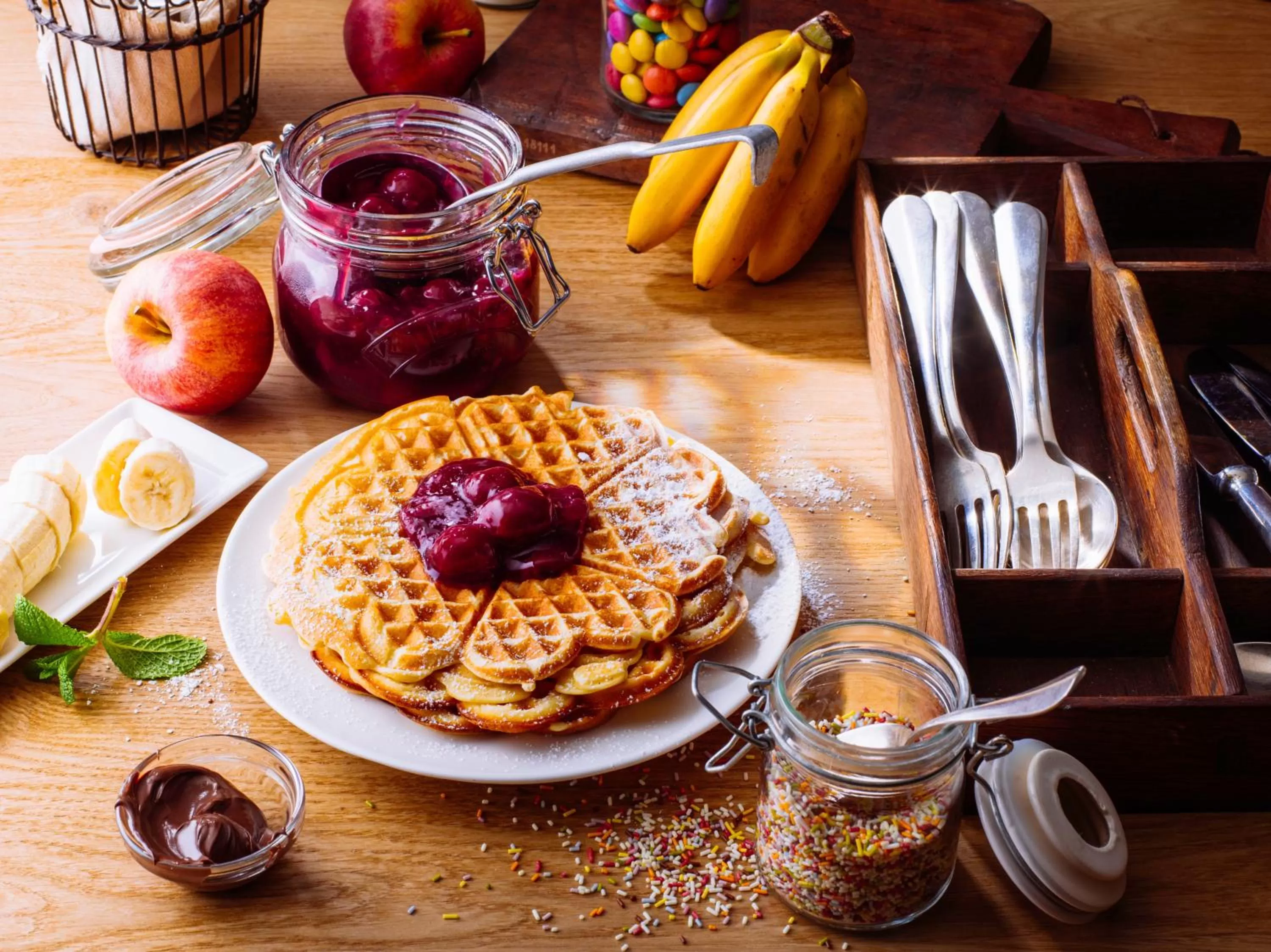 Buffet breakfast in ibis Karlsruhe Hauptbahnhof