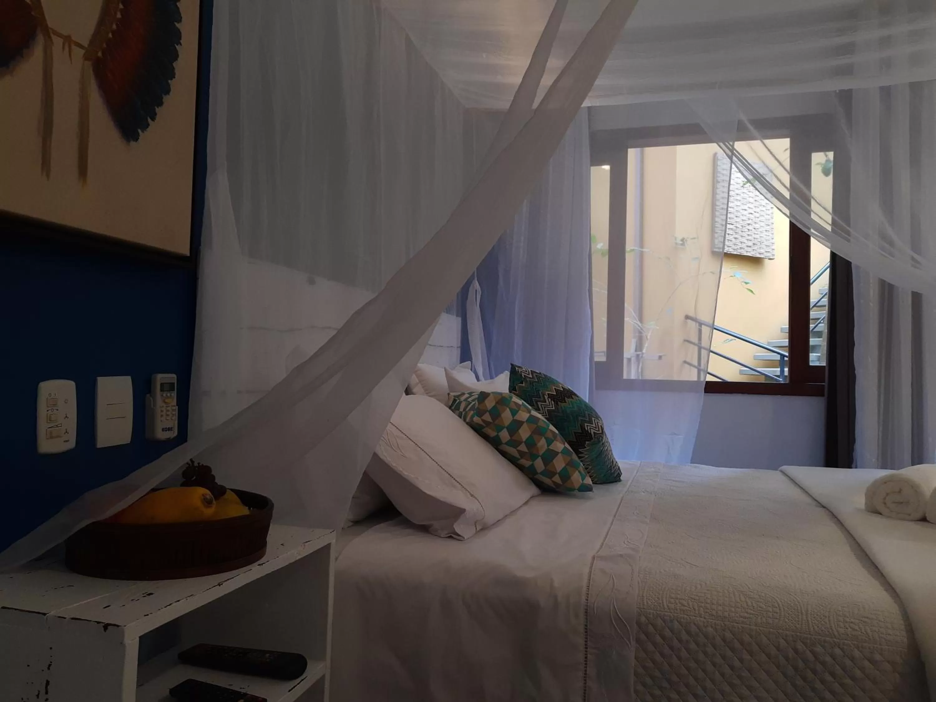 Bed in Magias de Paraty Ecopousada