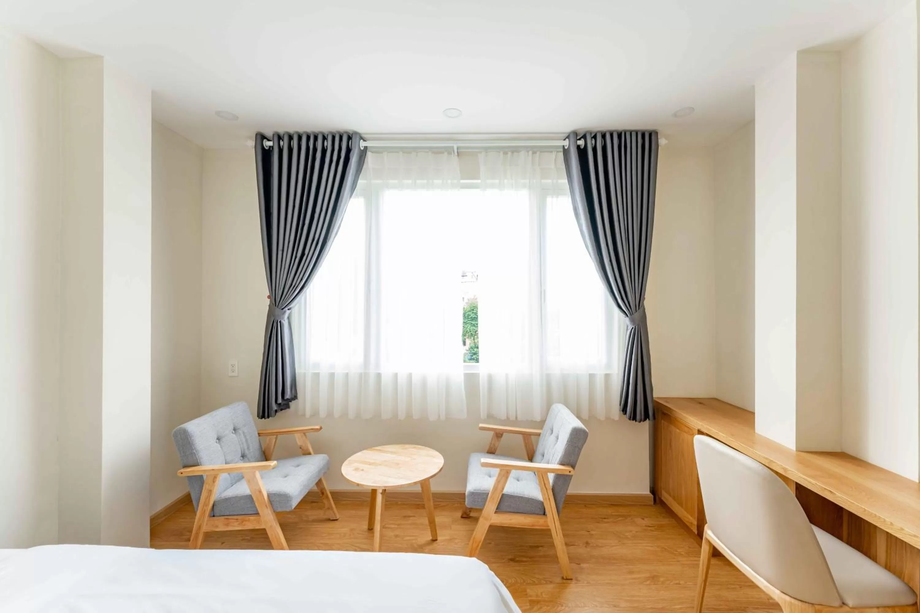 Seating area in Edoya hotel Dong Khoi