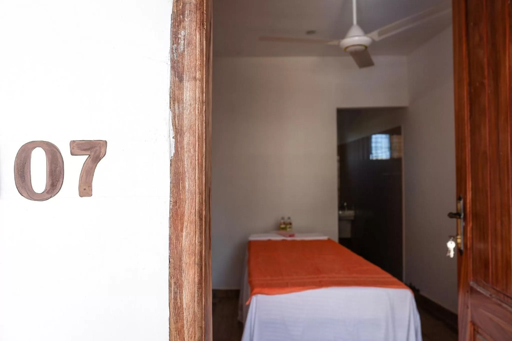 Bed in Nungwi Heritage Resort