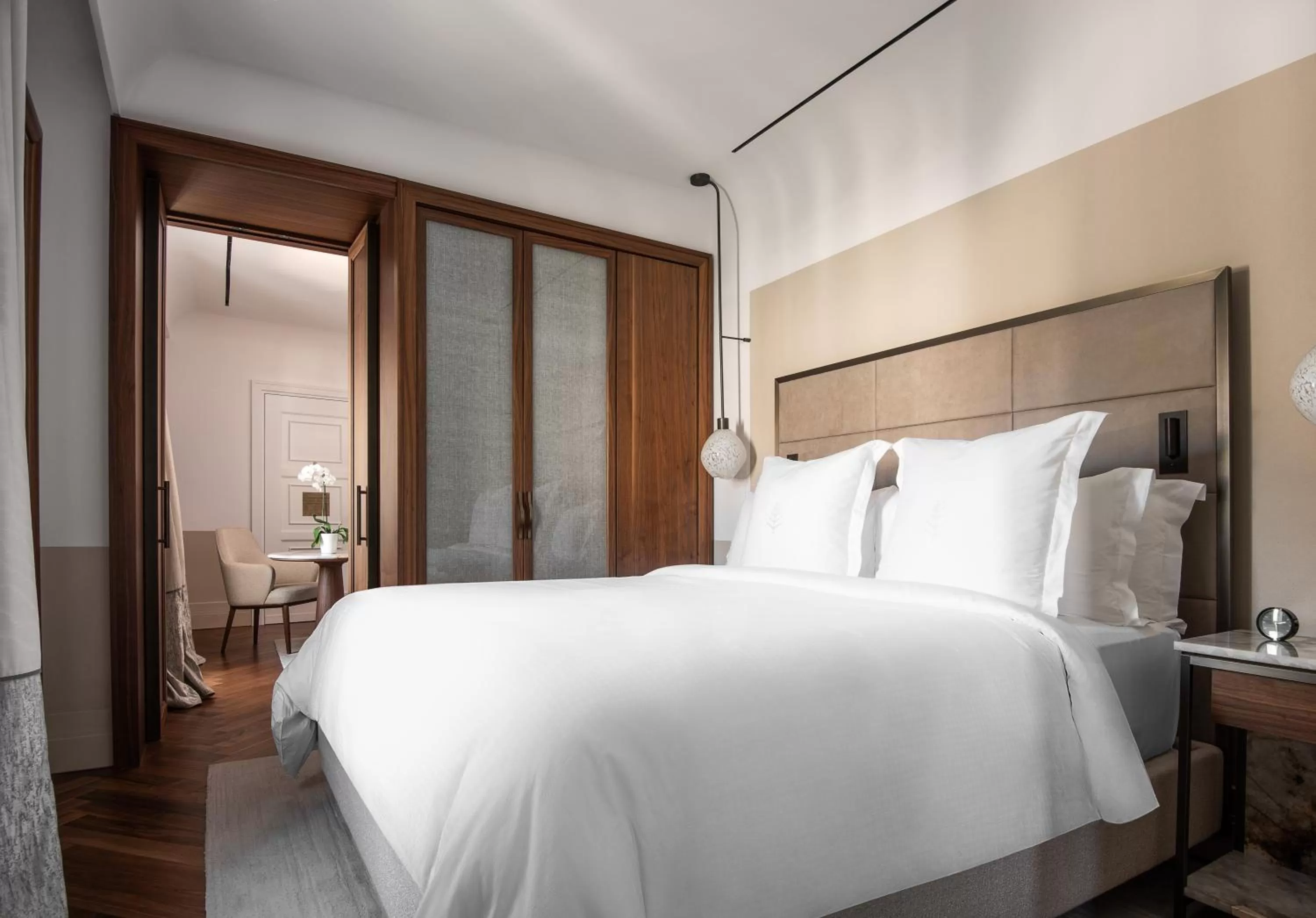Bedroom, Bed in San Domenico Palace, Taormina, A Four Seasons Hotel